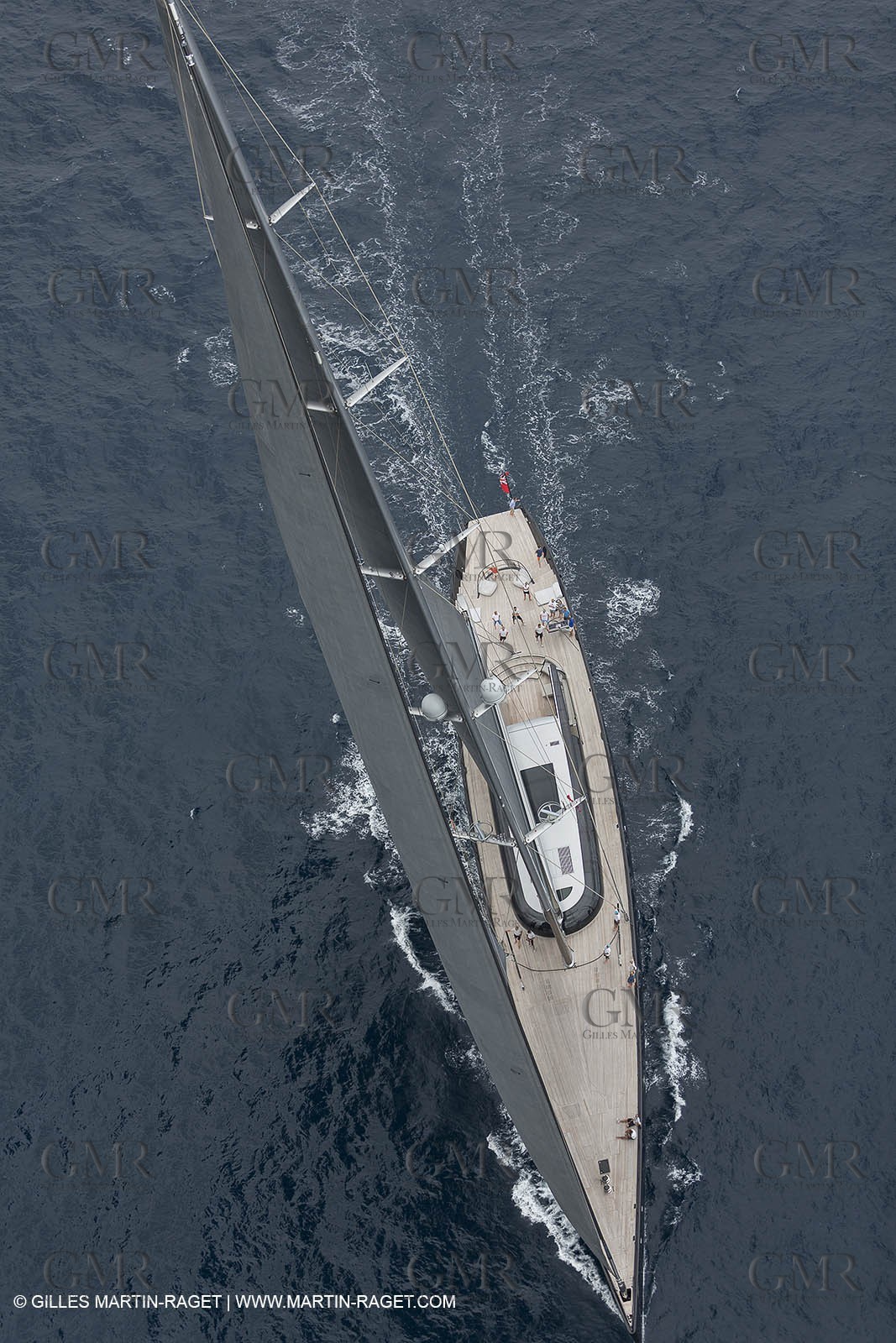 11 10 2014, Alicante (ESP), Volvo Ocean Race 2014-15 start, Super Yacht Aglaia