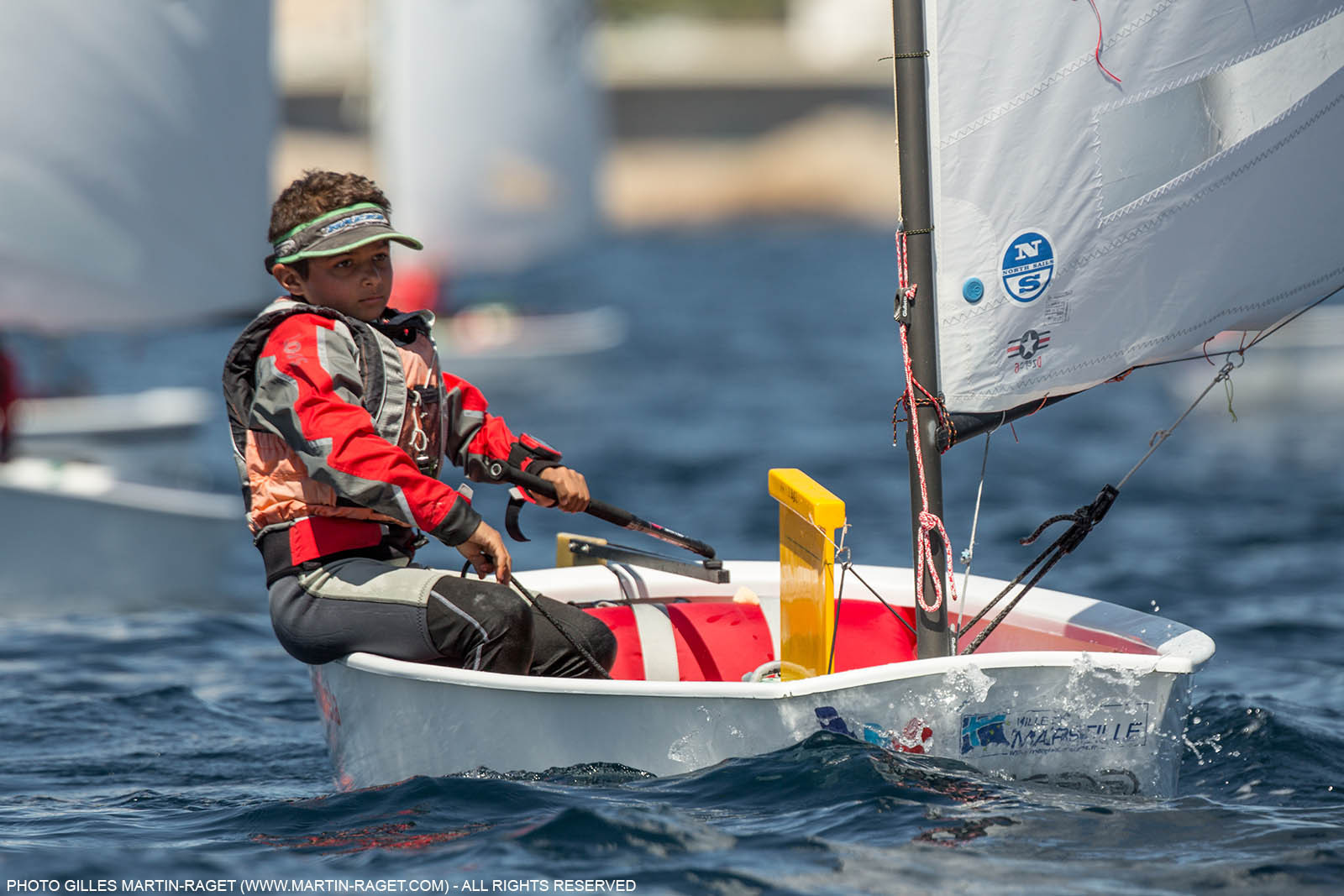 14 04 2016, Marseille (FRA,13), SNIM Dériveurs, Coupe Internationale de Printemps Optimist, Day 4
