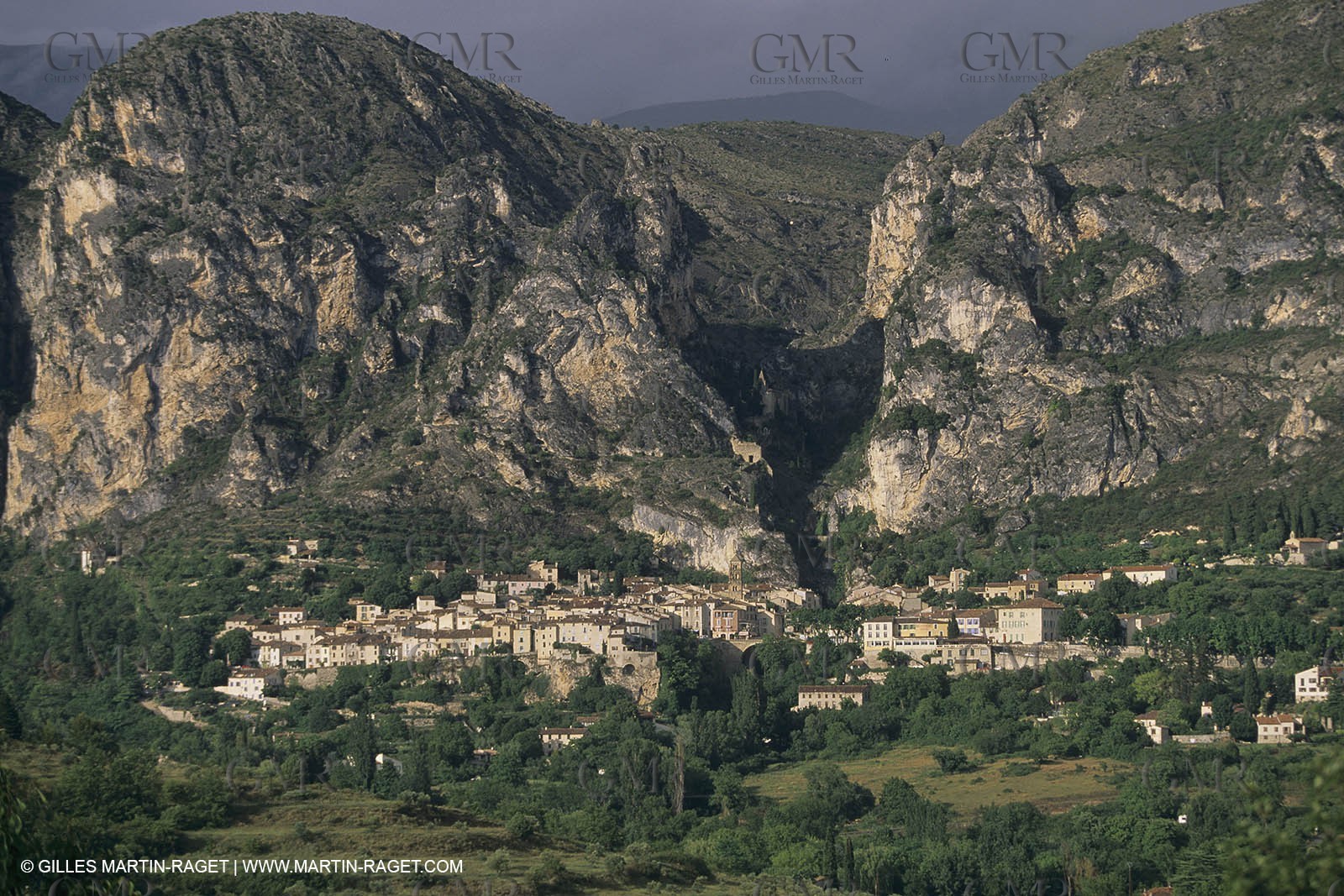 France, Provence, Lubéron, Moustiers Ste Marie