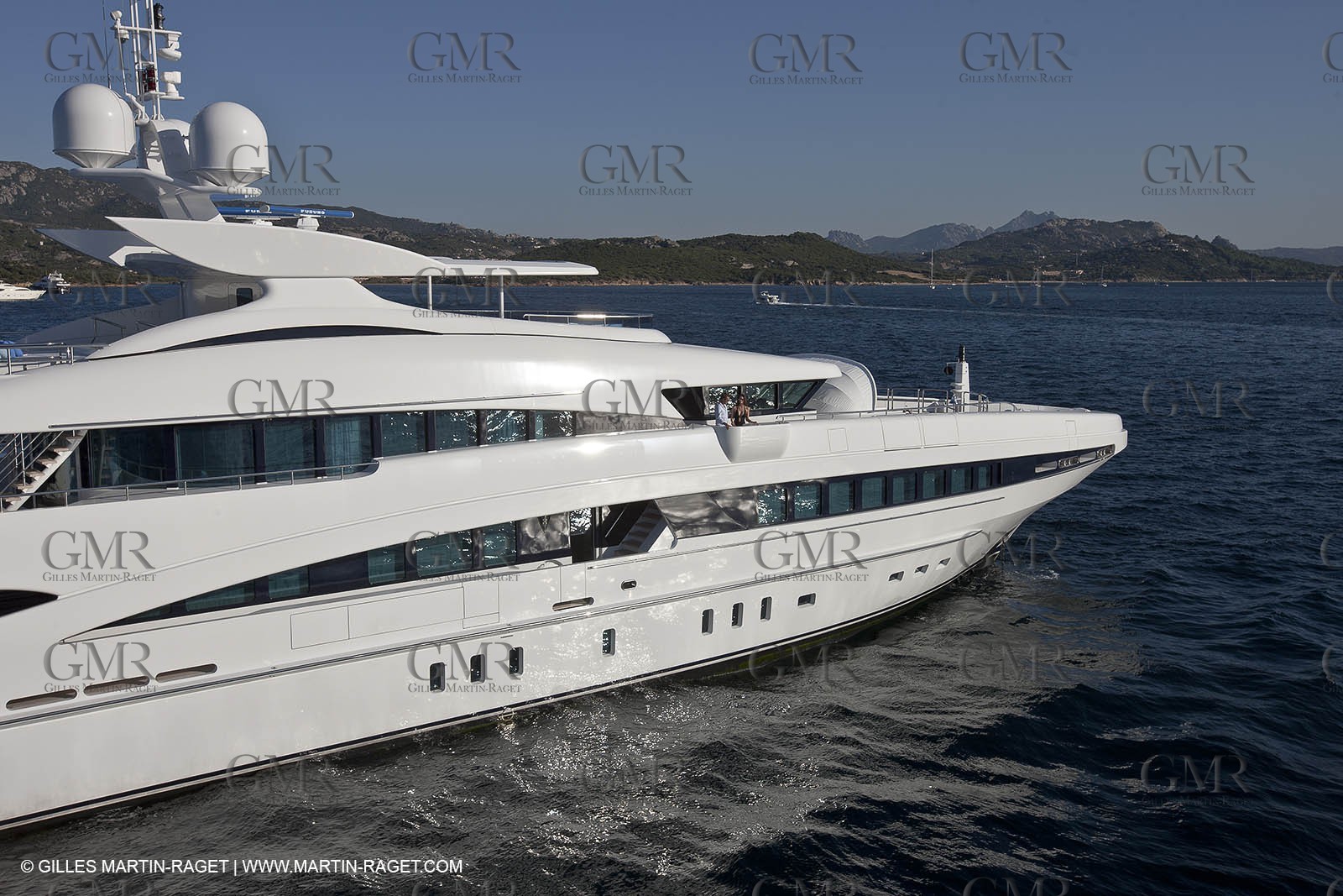 18 08 2011 - La Maddalena (ITA, Sardinia) - Motor yacht Inception