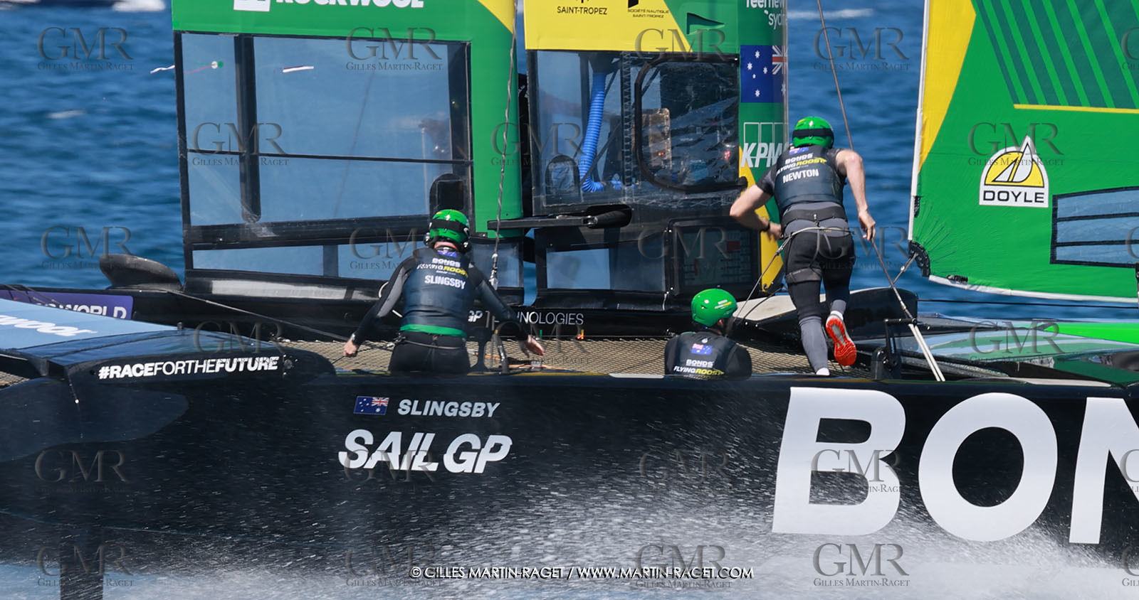 10 09 2025, Saint-Tropez,(FRA), Rockwool SailGP France Saint-Tropez, Race Day 1