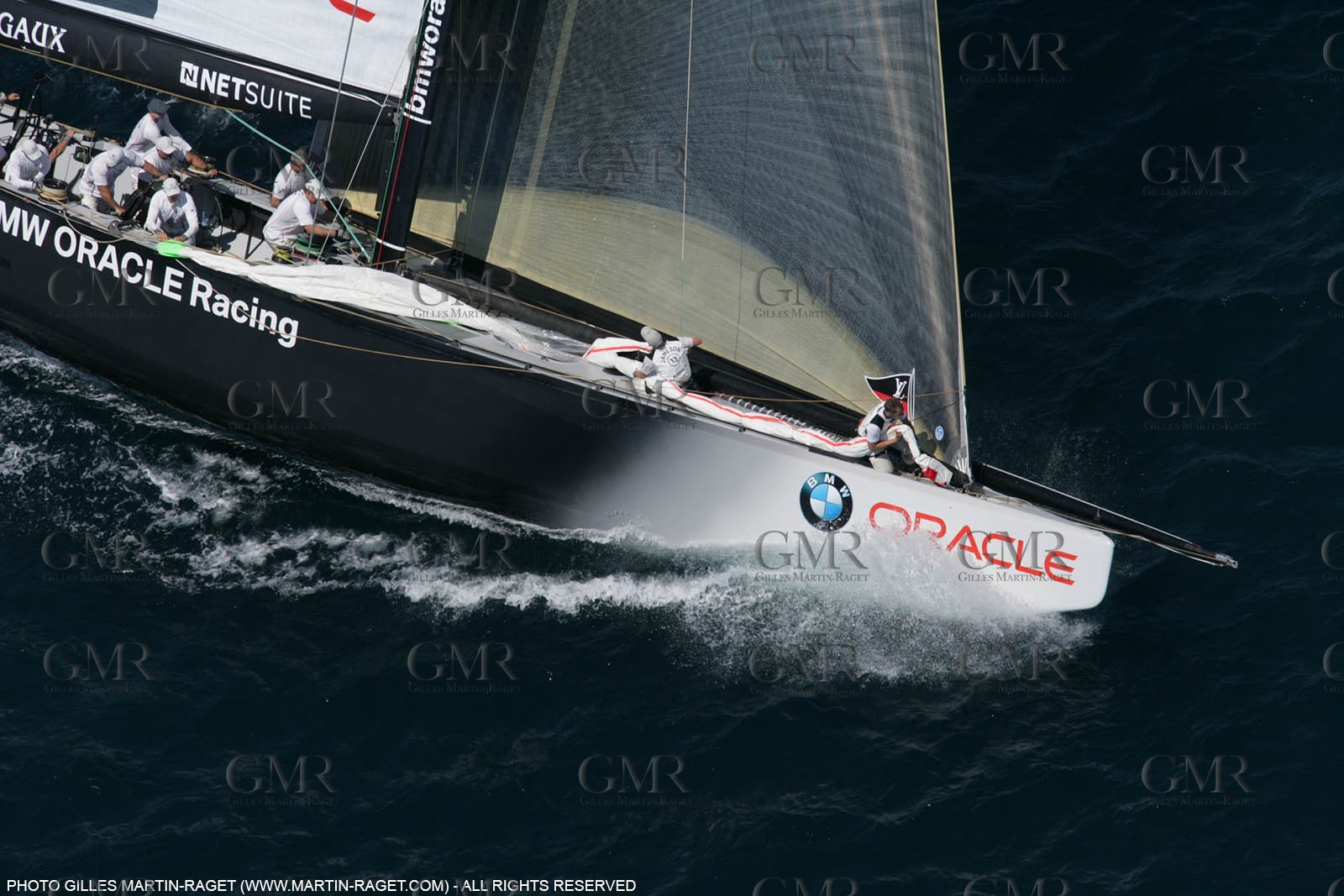 09 05 2007-Valencia (Spain)- 32nd America's Cup - Louis Vuitton Cup - RR2 - Day 11 - BMW ORACLE Racing