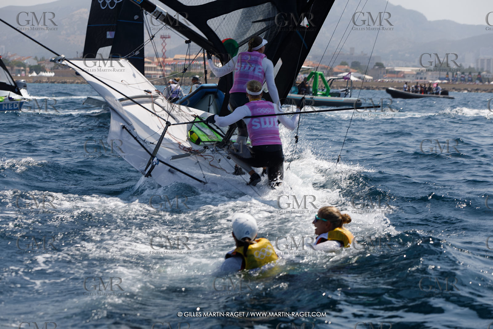 02 08 2024, Marseille (FRA), Paris 2024 Olympic Games, Sailing, Race Day 5,