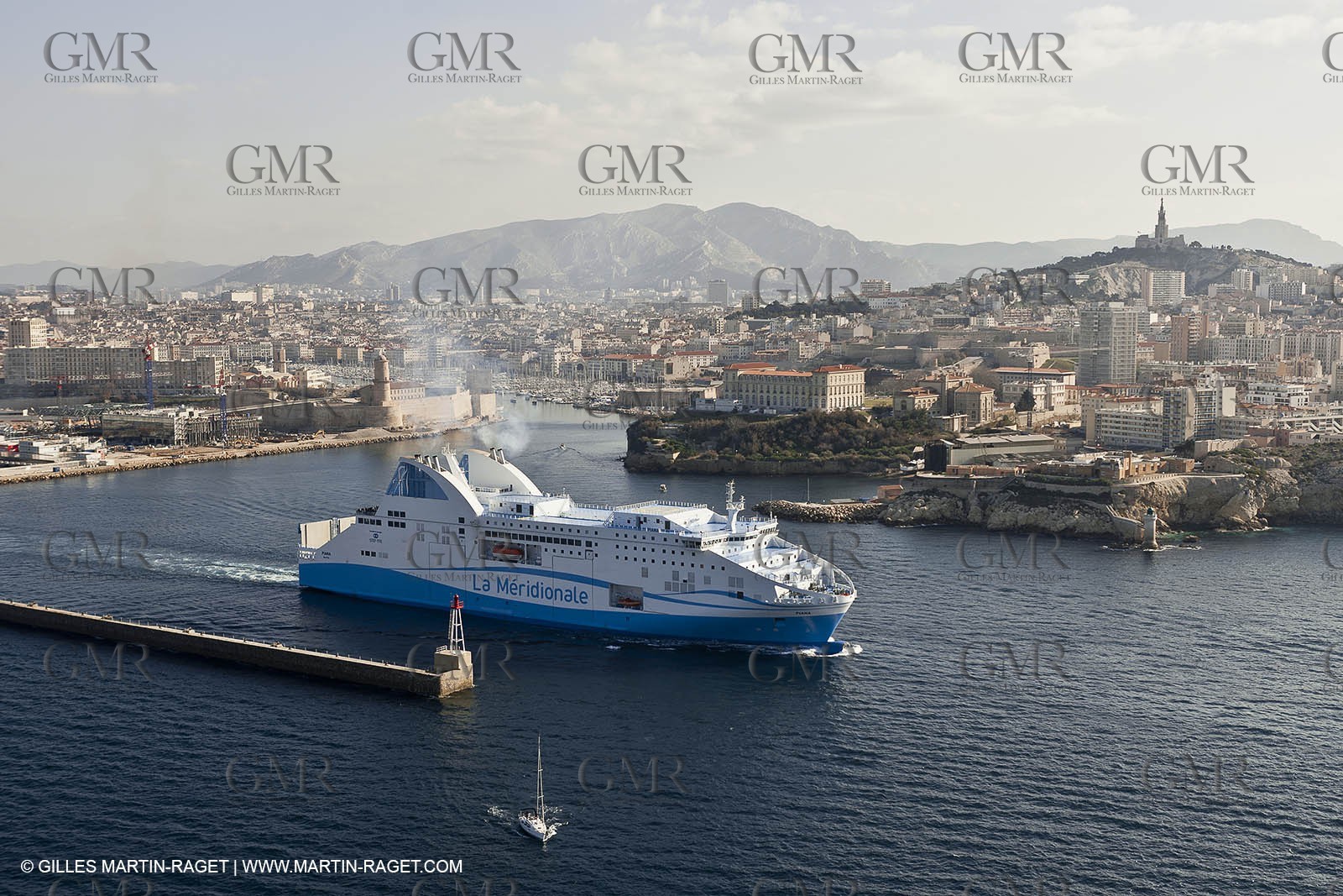 14 01 2012 - Marseille (FRA,13) - La Meridionale shipping company - the Piana off Marseille and the Calanques