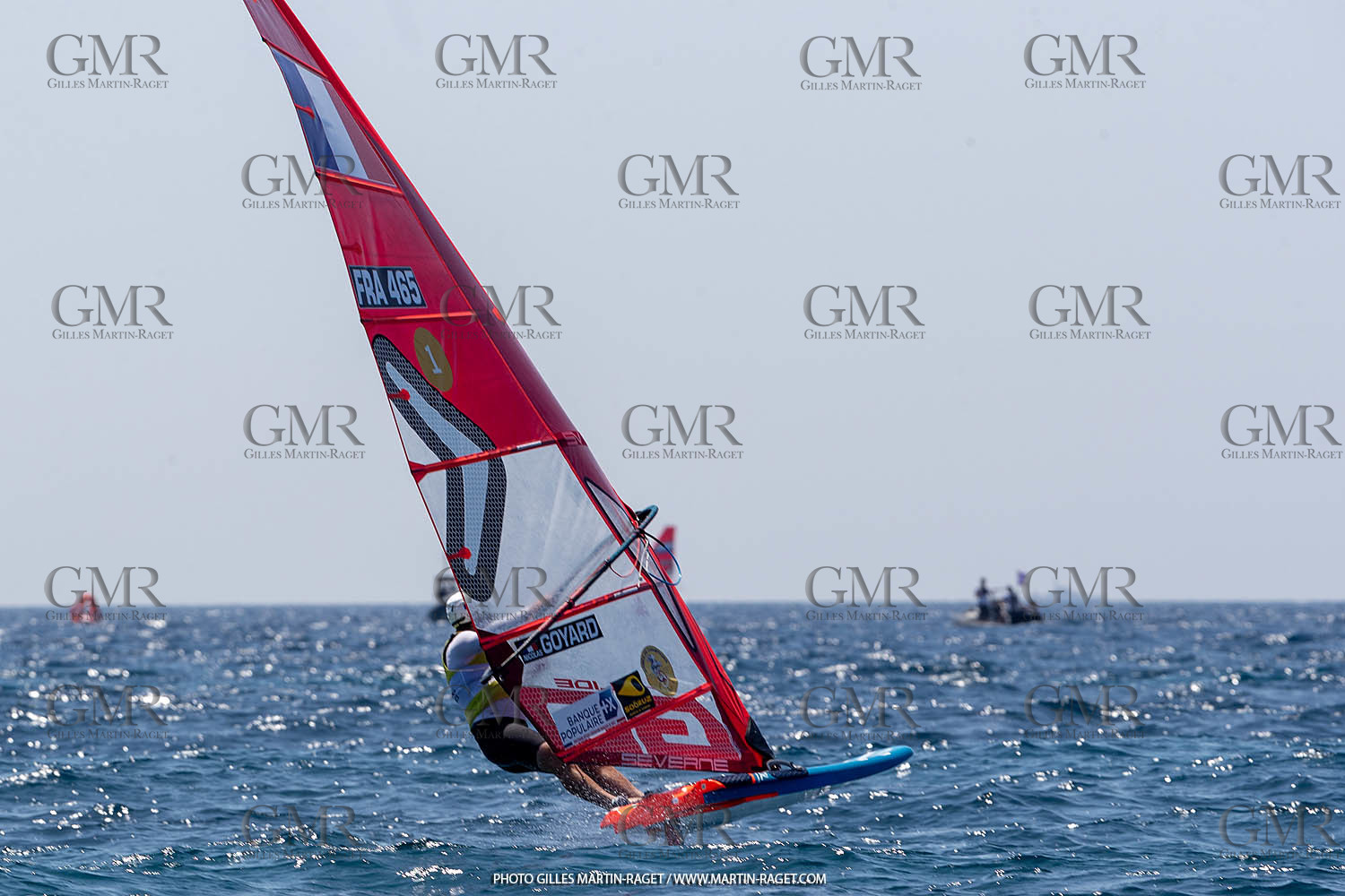 16 07 2023, Marseille, (FRA), Paris 2024 Olympic Games 2024 Sailing Test Event, Day 8, Medal race IQ Foil Men, Thomas Goyard (FRA)