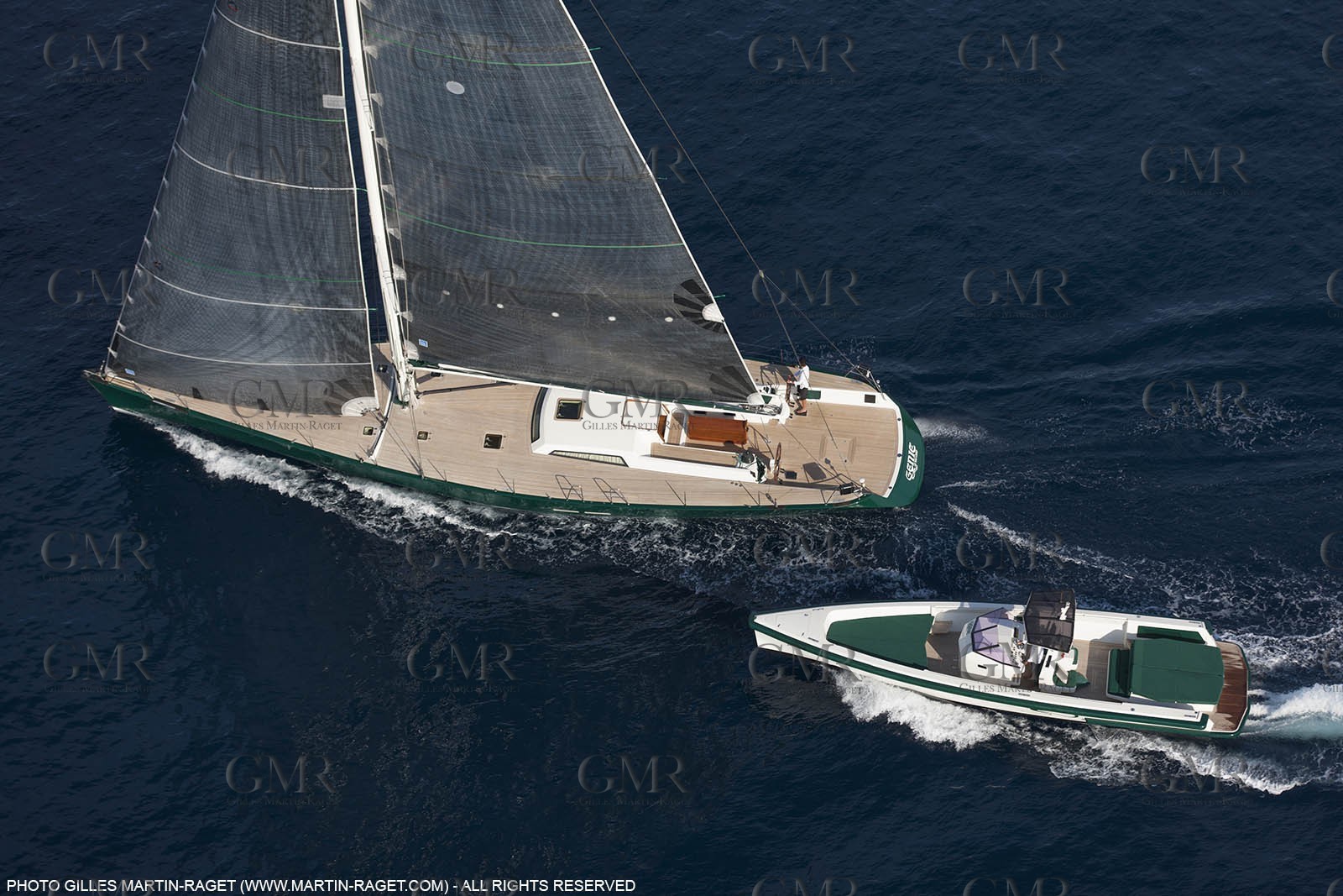 25 06 2015, Saint Tropez (FRA,83) , Sailing, Super yachts, Wally, Genie of The Lamp