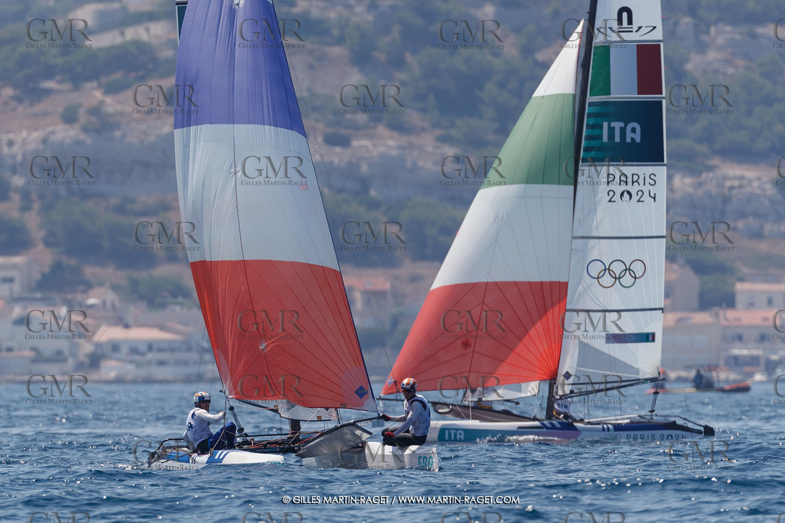 08 08 2024, Marseille (FRA), Paris 2024 Olympic Games, Sailing, Race Day 11