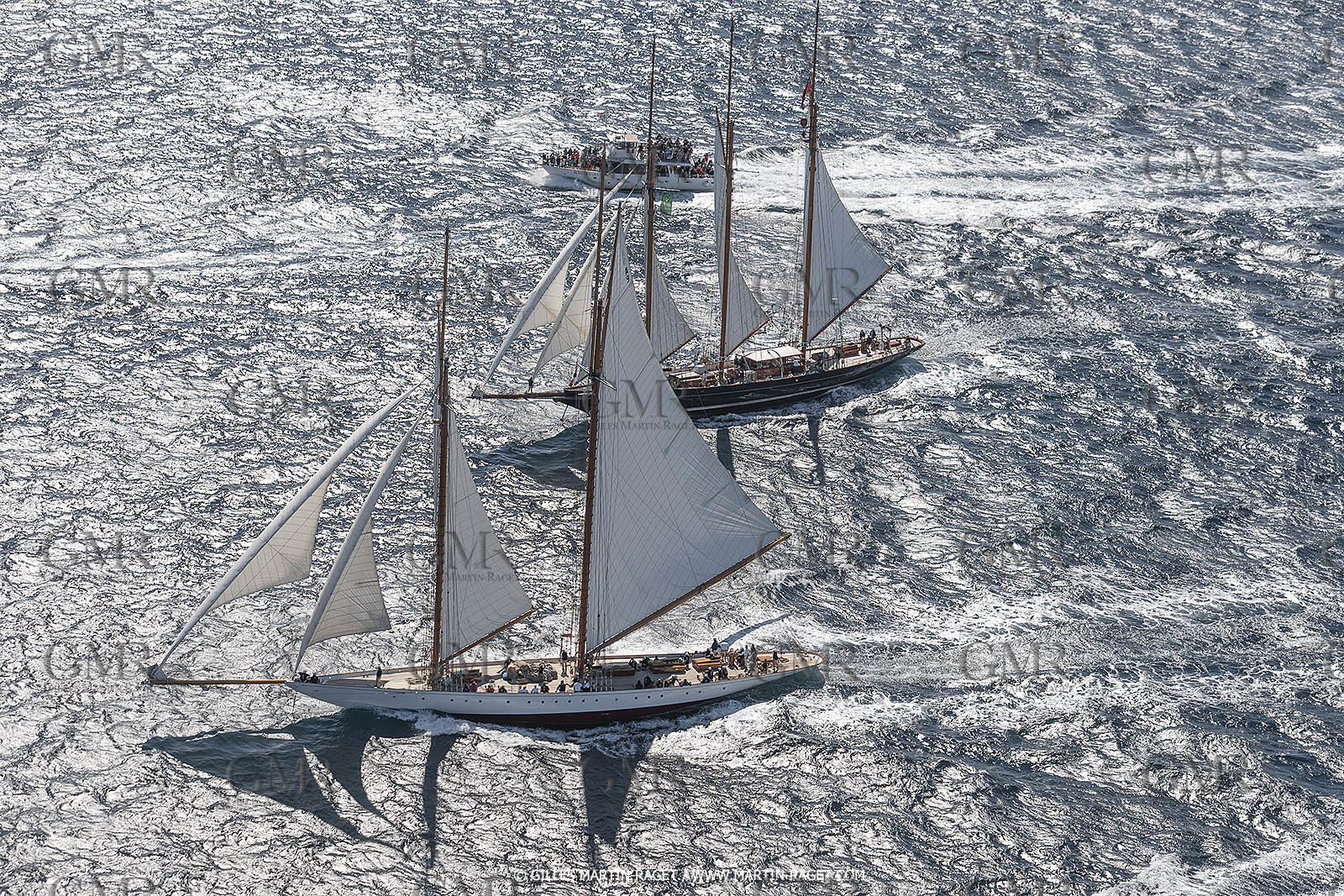 28 09 2022? Saint-Tropez,(FRA,83), Les Voiles de Saint-Tropez 2022 Régate N° 2 poup les modernes, navigation libre pour les grandes goélettes