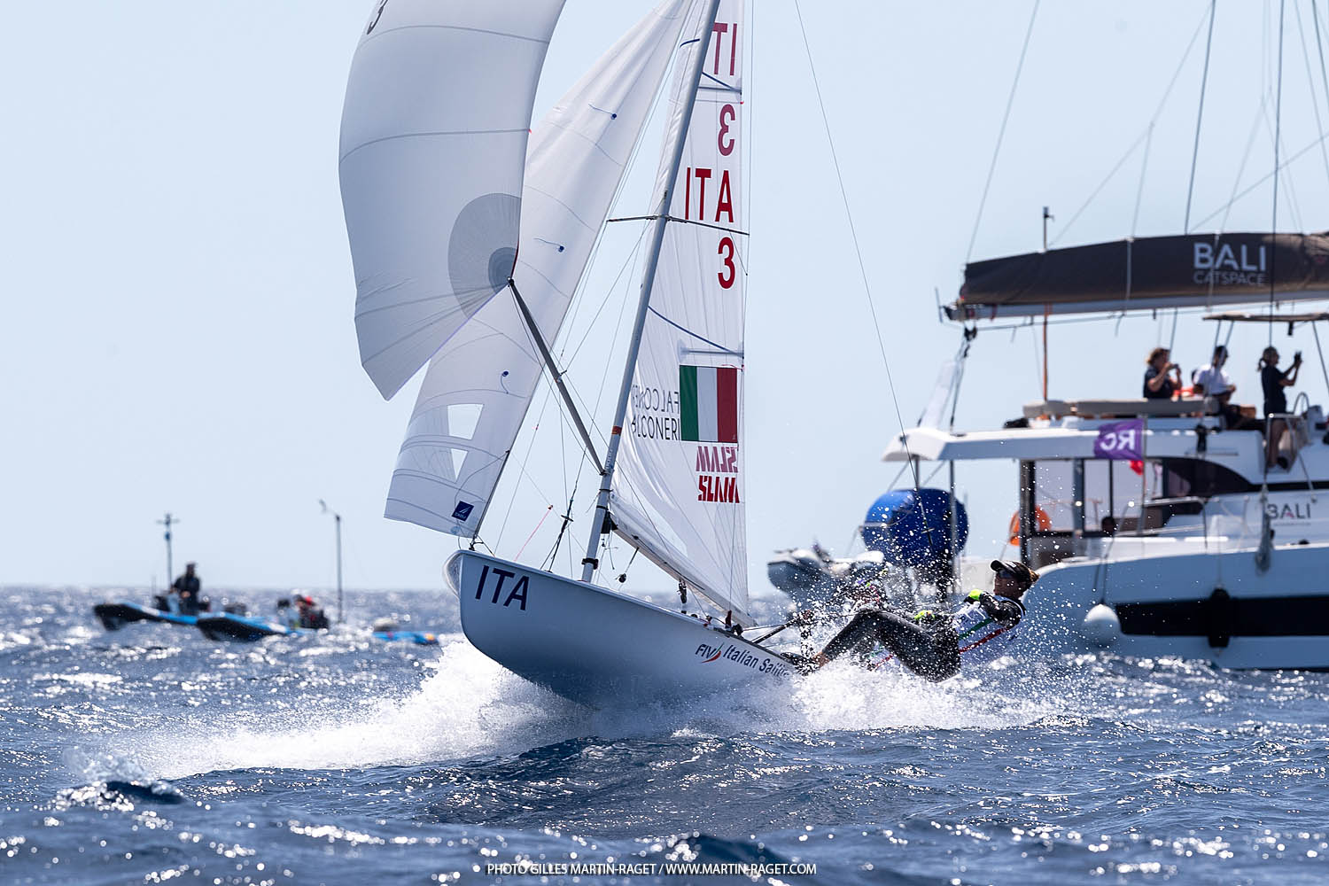 13 07 2023, Marseille (FRA) Paris 2024 Olympic Games Sailing Test Event, Day 5