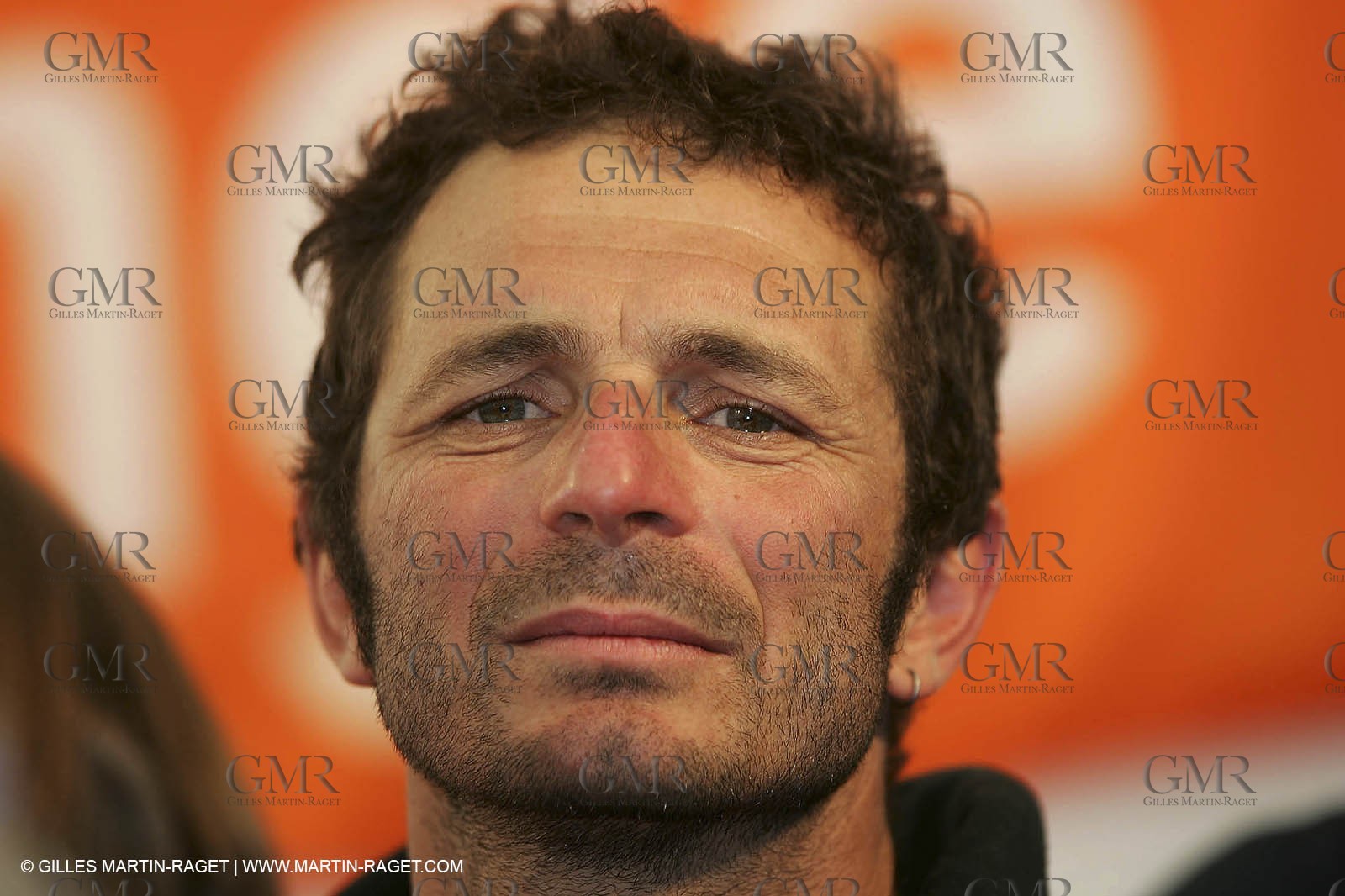 Orange II - 2005 Jules Verne Trophy finish - Brest - On shore - Yves le Blevec