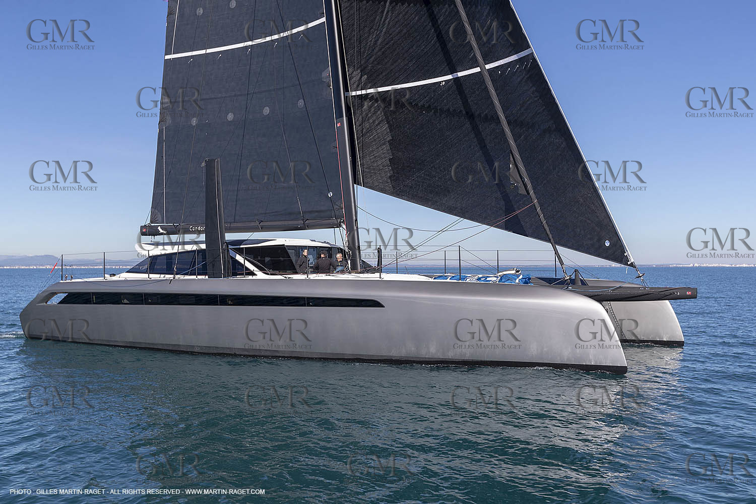 05 02 2019, La Grande Motte (FRA,34), Gunboat 68 sail testing  2