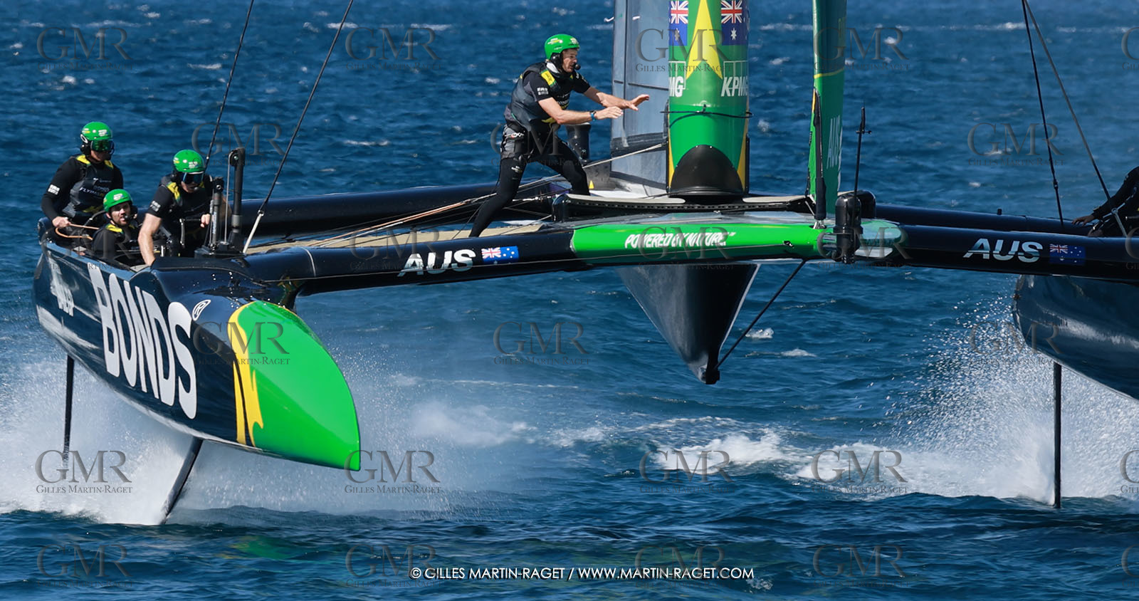 10 09 2025, Saint-Tropez,(FRA), Rockwool SailGP France Saint-Tropez, Race Day 1