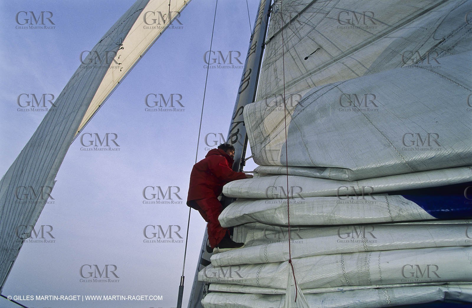 Commodore Explorer - Bruno Peyron - 1993 - Mediteranean Record attempt