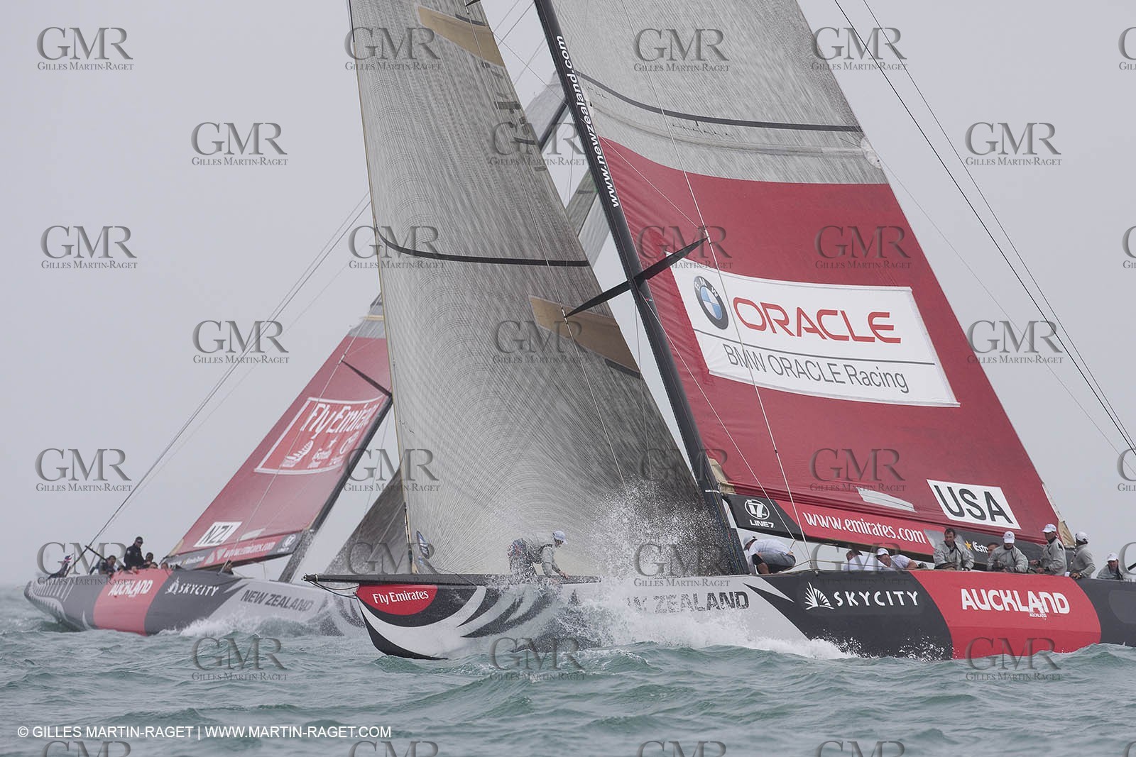 09 02 2009 - Auckland (NZL) -  Louis Vuitton Pacific Series -  Racing Day 9 - Round Robin 2