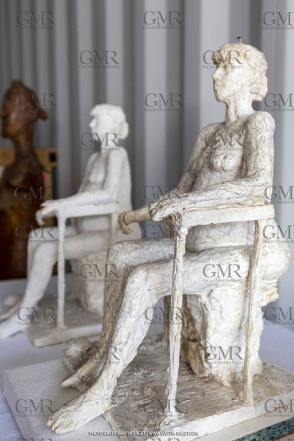06 01 2020, Arles, (FRA), oeuvre de Germaine Richier, Cornelia I 1944,, Plâtre original avec triangulation, 46 x 26 x 34 cm, Collection famille Germaine Richier
