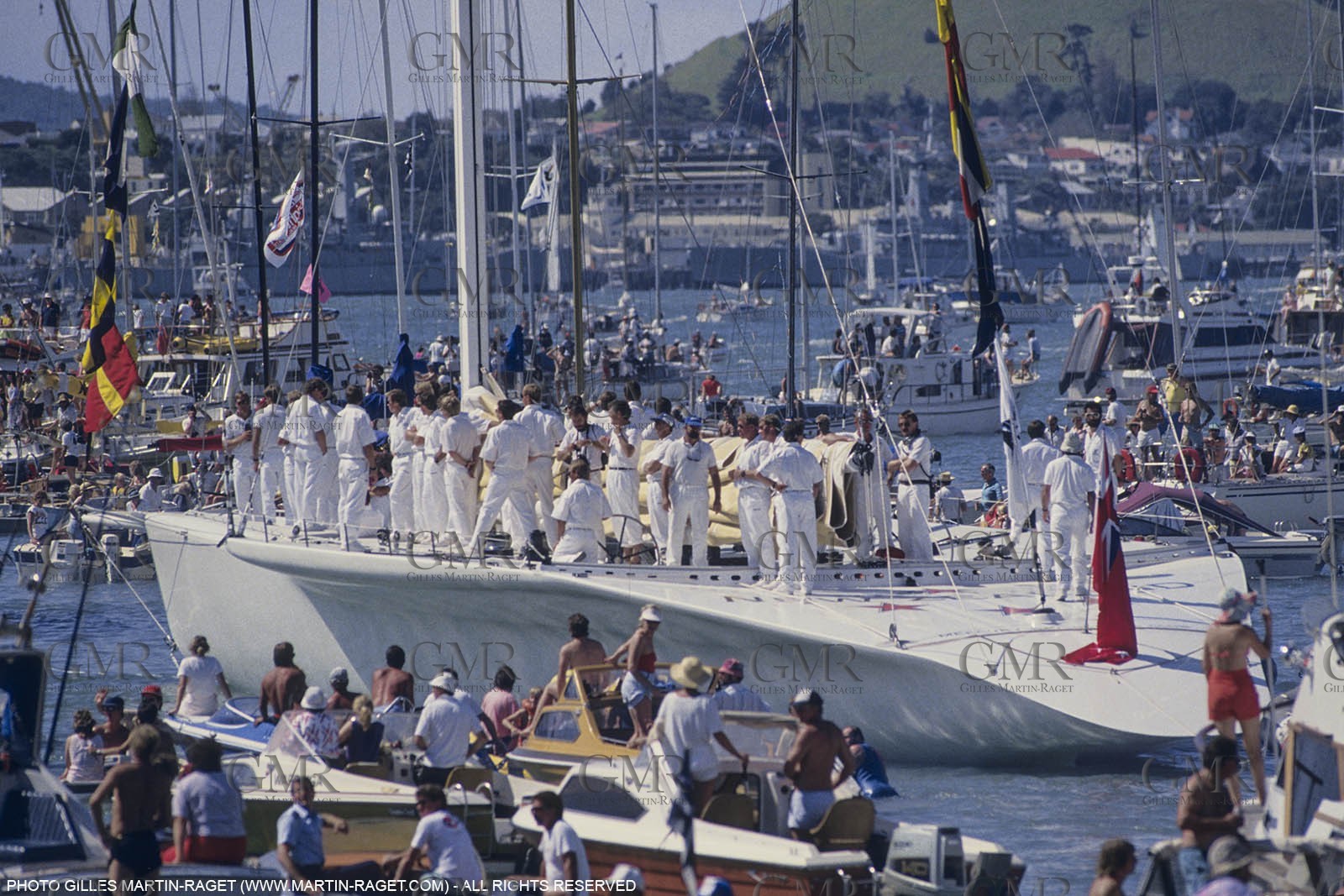 Sailing, Yacht Racing, America's Cup XXVII, San Diego (USA,CA) 1988, Stars & Stripes Vs New Zealand
