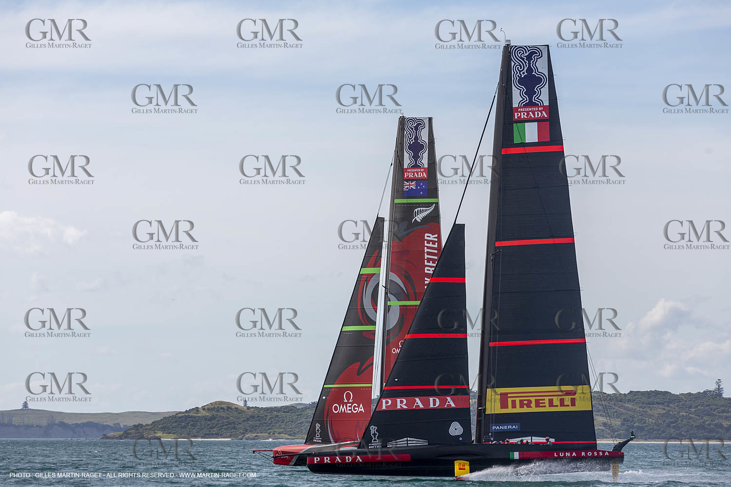 08 12 2020 - Auckland (NZL) - 36th America's Cup - Practice Sessions - Day 1