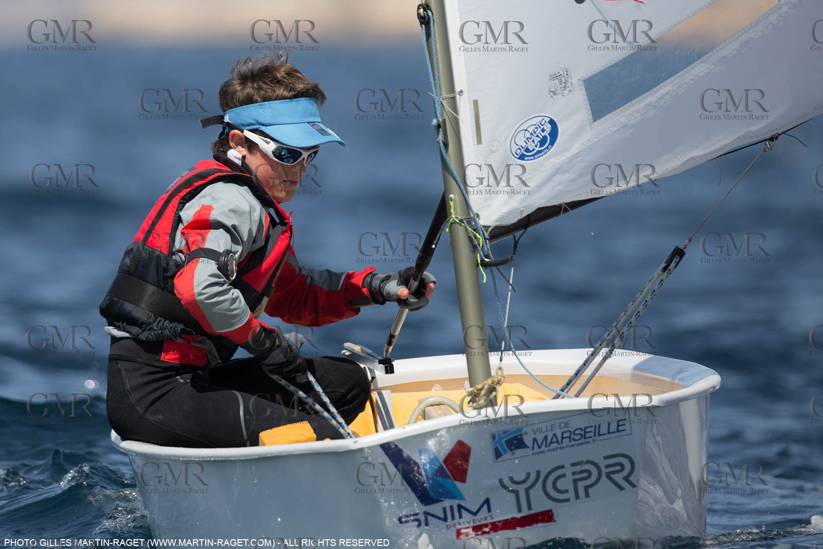 14 04 2016, Marseille (FRA,13), SNIM Dériveurs, Coupe Internationale de Printemps Optimist, Day 4
