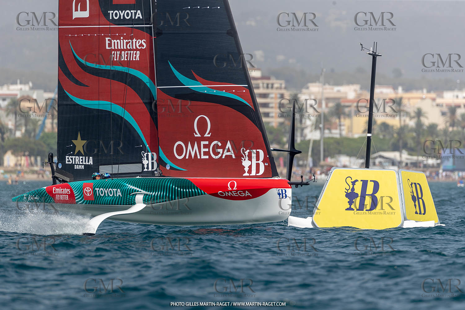 15 09 2023, Vilanova i La Geltru (ESP), 37th America's Cup, Preliminary Regatta N° 1, Race Day 3