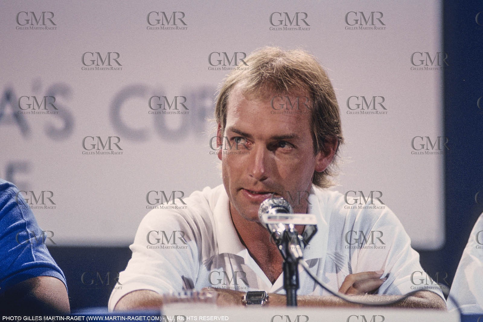 Sailing, Yacht Racing, America's Cup XXVII, San Diego (USA,CA) 1988, Stars & Stripes Vs New Zealand, David Barnes