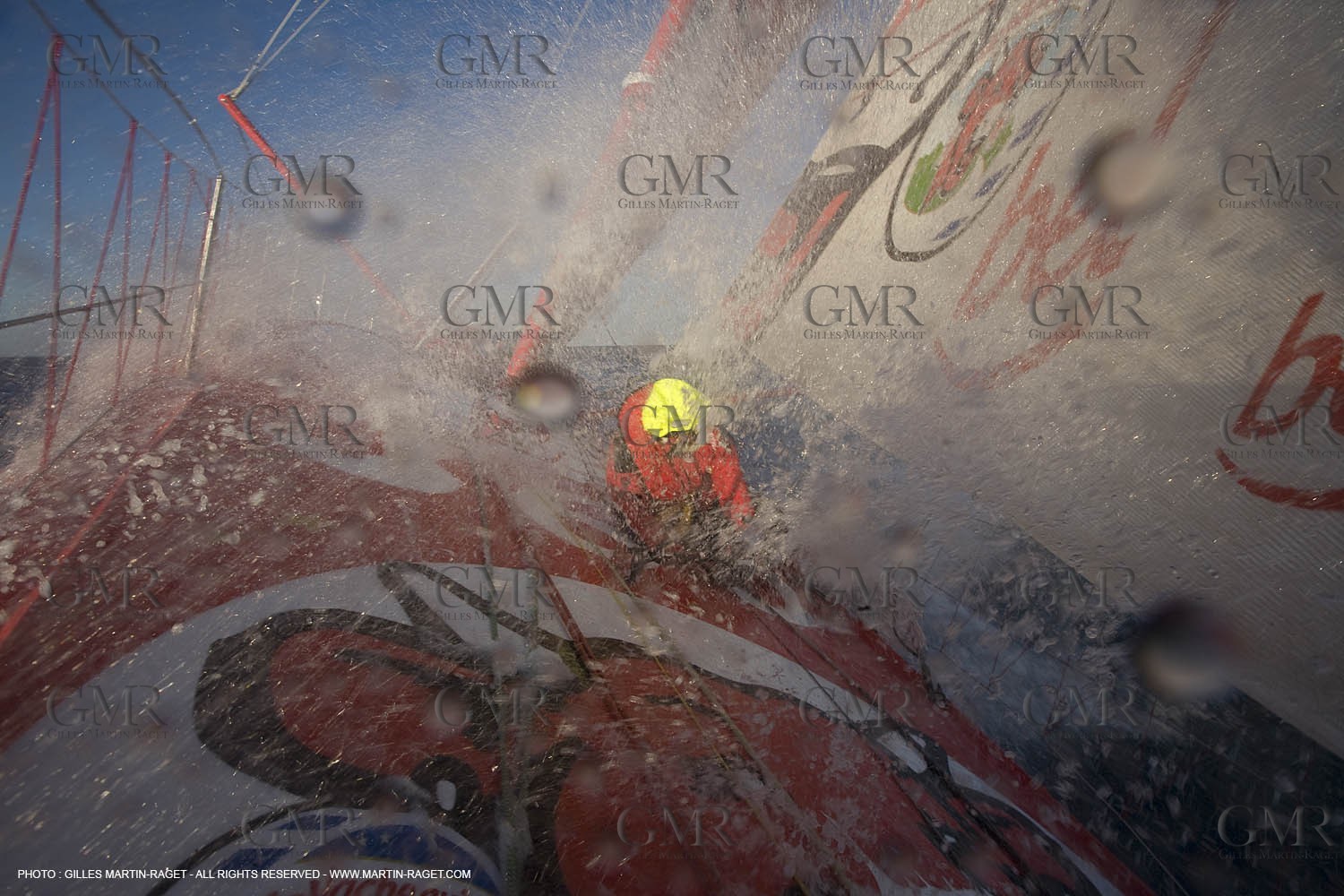 06 04 2008 - Port Camrgue (FRA, 30) onboard 60 ft Imoca Groupe Bel with Kito de Pavant