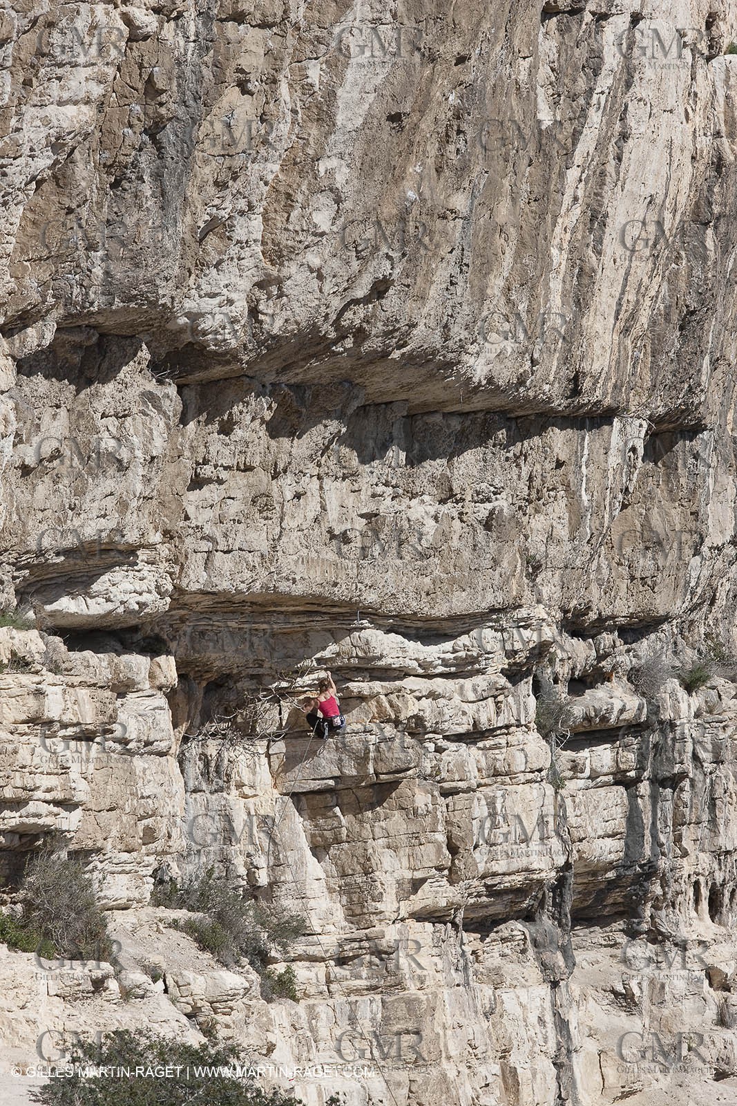 26 03 2009 - Marseille (FRA, 13) - Les Calanques - Sugiton - Les toits cliff