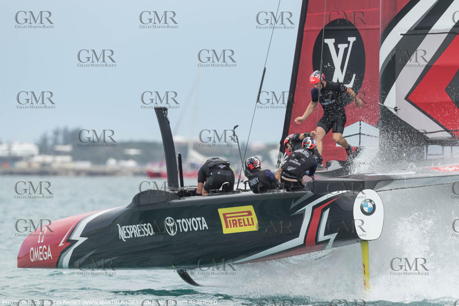 11 06 2017 - Bermuda (BDA) - 35th America's Cup Bermuda 2017 - Louis Vuitton America's Cup Challenger Playoffs final, Day 2