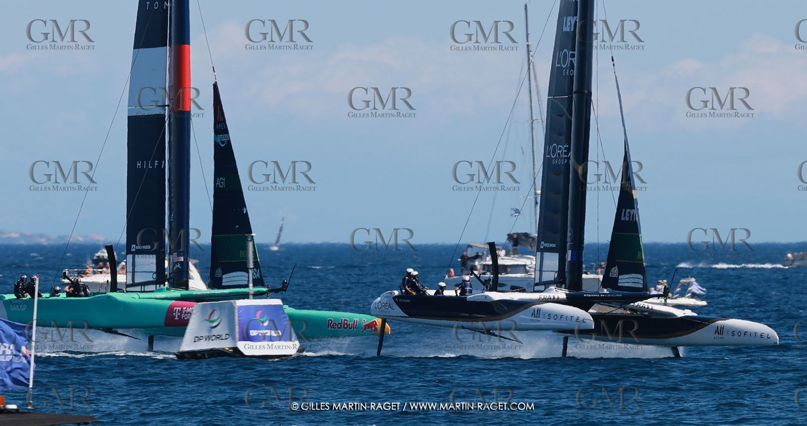 10 09 2025, Saint-Tropez,(FRA), Rockwool SailGP France Saint-Tropez, Race Day 1