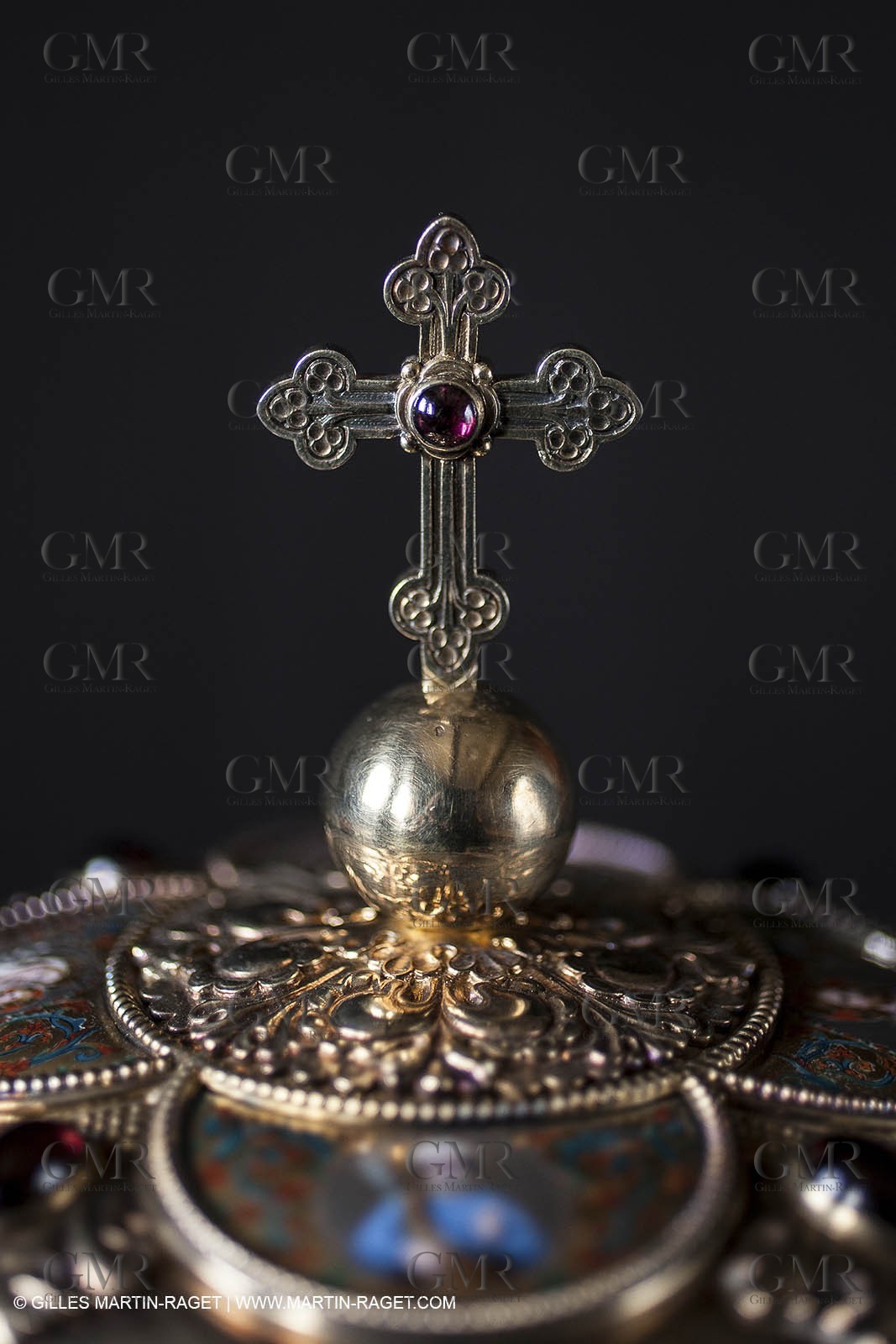 04 02 2013 - Marseille(FRA,13), Notre Dame de la Garde,liturgical silverware