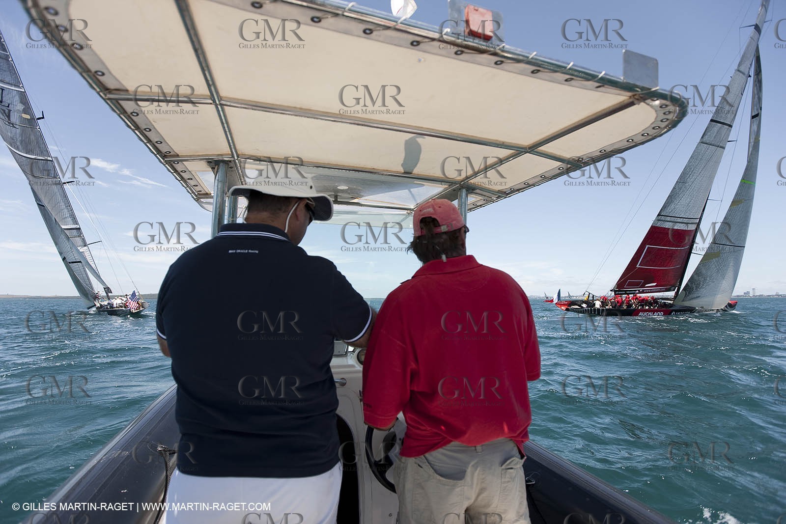 21 01 2009 - Auckland (NZL) -  Louis Vuitton Pacific Series - BMW ORACLE Racing - Training