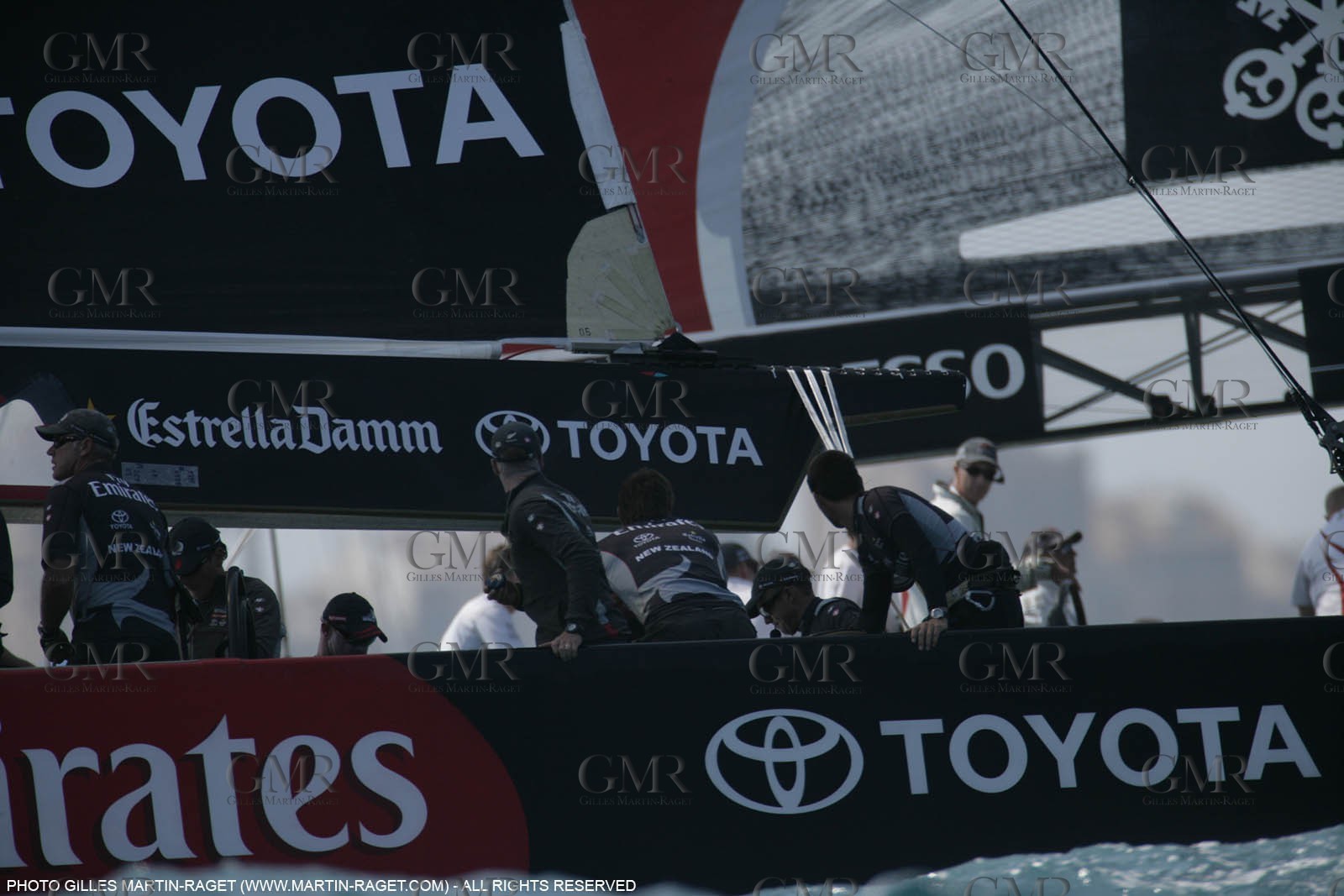 26 06 2007-Valencia (Spain)- 32nd America's Cup - Final Match - Day 3 - Alinghi vs Emirates Team New Zealand