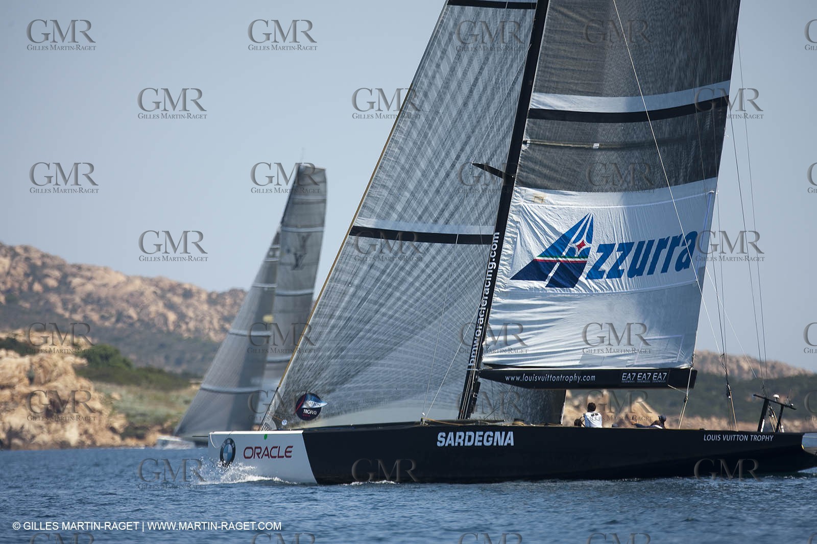 19 05 2010 - La Maddalena (ITA, Sardinia) Louis Vuitton Trophy - Racing Day 1 - Azzura Vs Mascalzone Latino