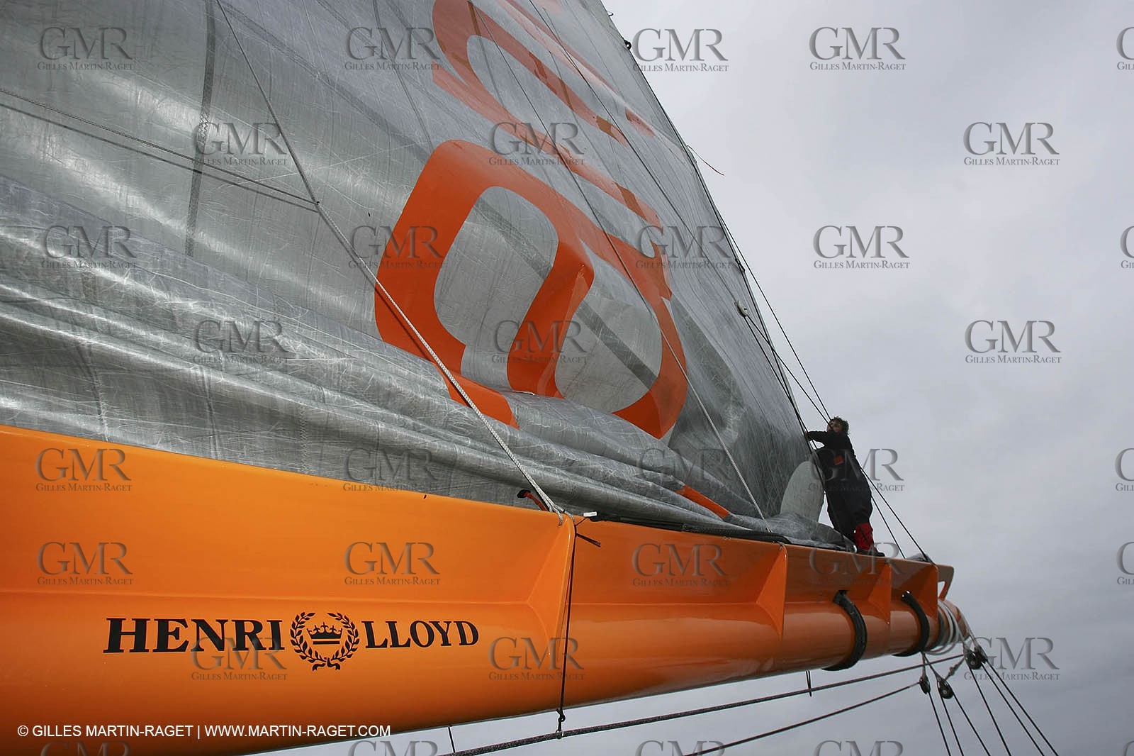 Orange II - Jules Verne Trophy 2005 - Traning Lorient