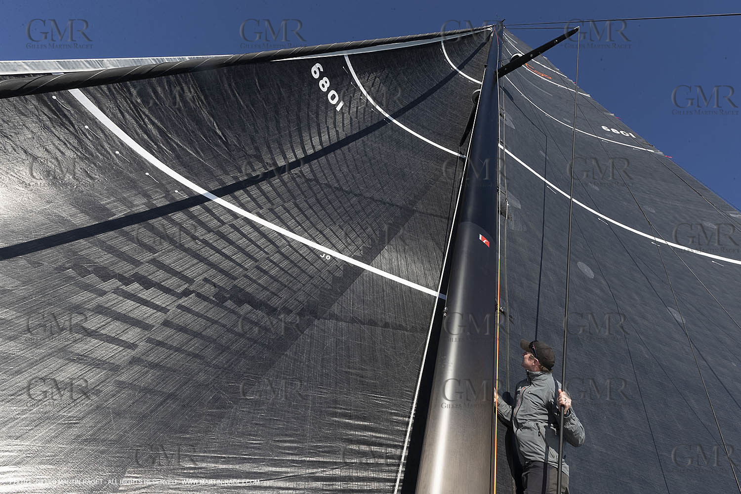 05 02 2019, La Grande Motte (FRA,34), Gunboat 68 sail testing  2