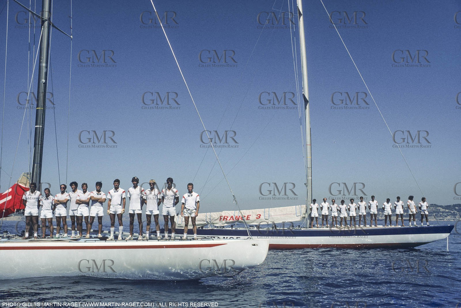 Sailing, Yacht Racing, 26th America's Cup Fremantle 1987, Challenge France