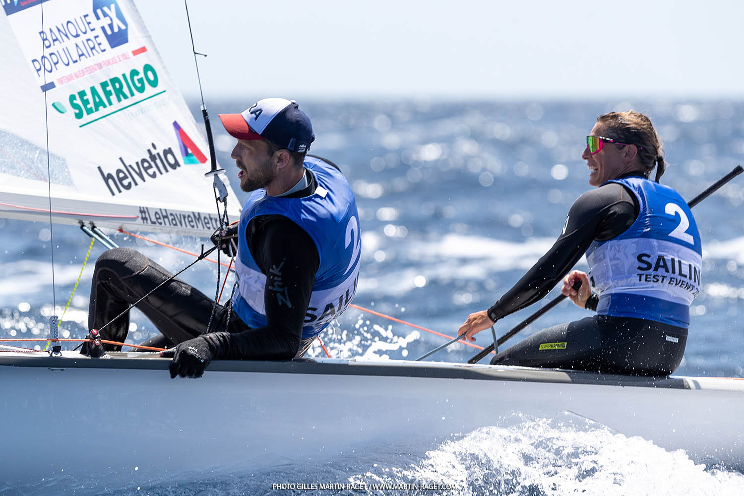 13 07 2023, Marseille (FRA) Paris 2024 Olympic Games Sailing Test Event, Day 5
