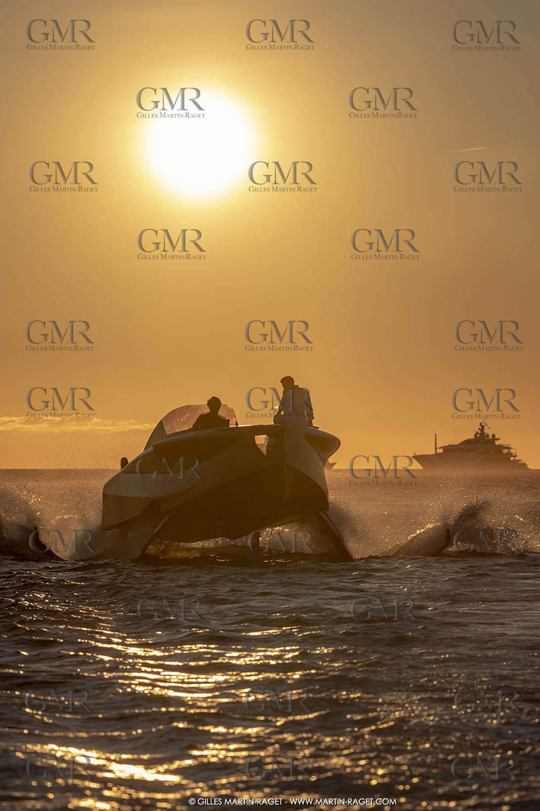 09 08 2018, Saint-Tropez (FRA,83), Foiler, the Flying Yacht by Enata