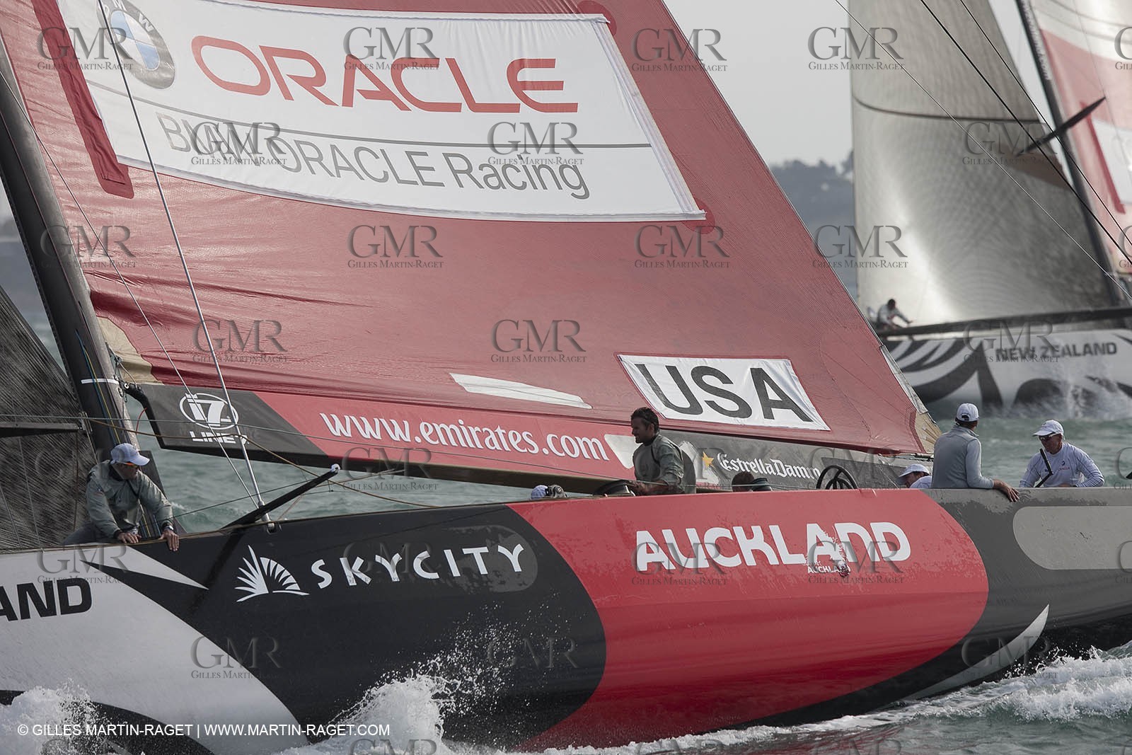 05 02 2009 - Auckland (NZL) -  Louis Vuitton Pacific Series -  Racing Day 4 - Round Robin 2