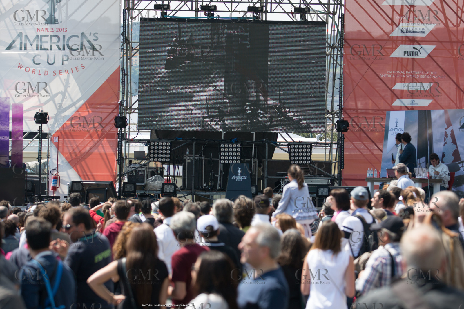 20 04 2013 - Napoli (ITA) - America's Cup World Series Naples 2013 - Race Day 3