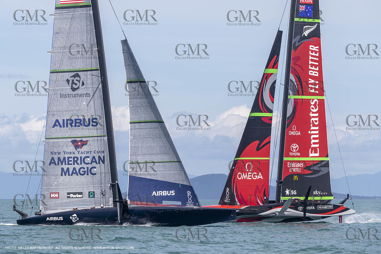 08 12 2020 - Auckland (NZL) - 36th America's Cup - Practice Sessions - Day 1