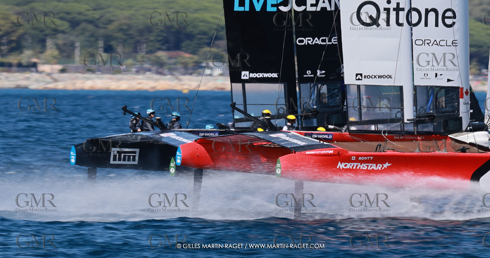 10 09 2025, Saint-Tropez,(FRA), Rockwool SailGP France Saint-Tropez, Race Day 1
