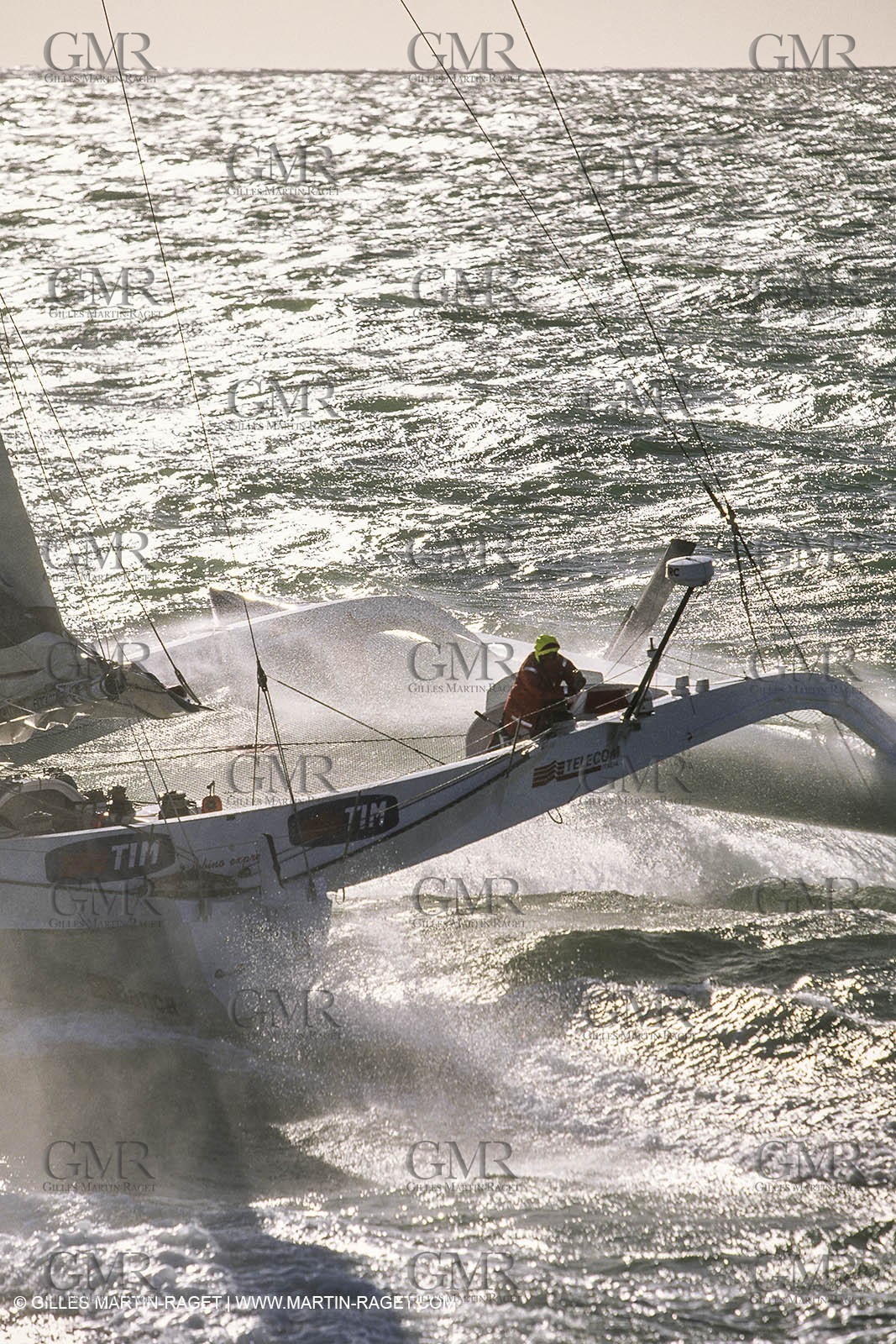 Yacht Racing, Multihull, ORMA 60, Giovani Soldini, Tim - Fila