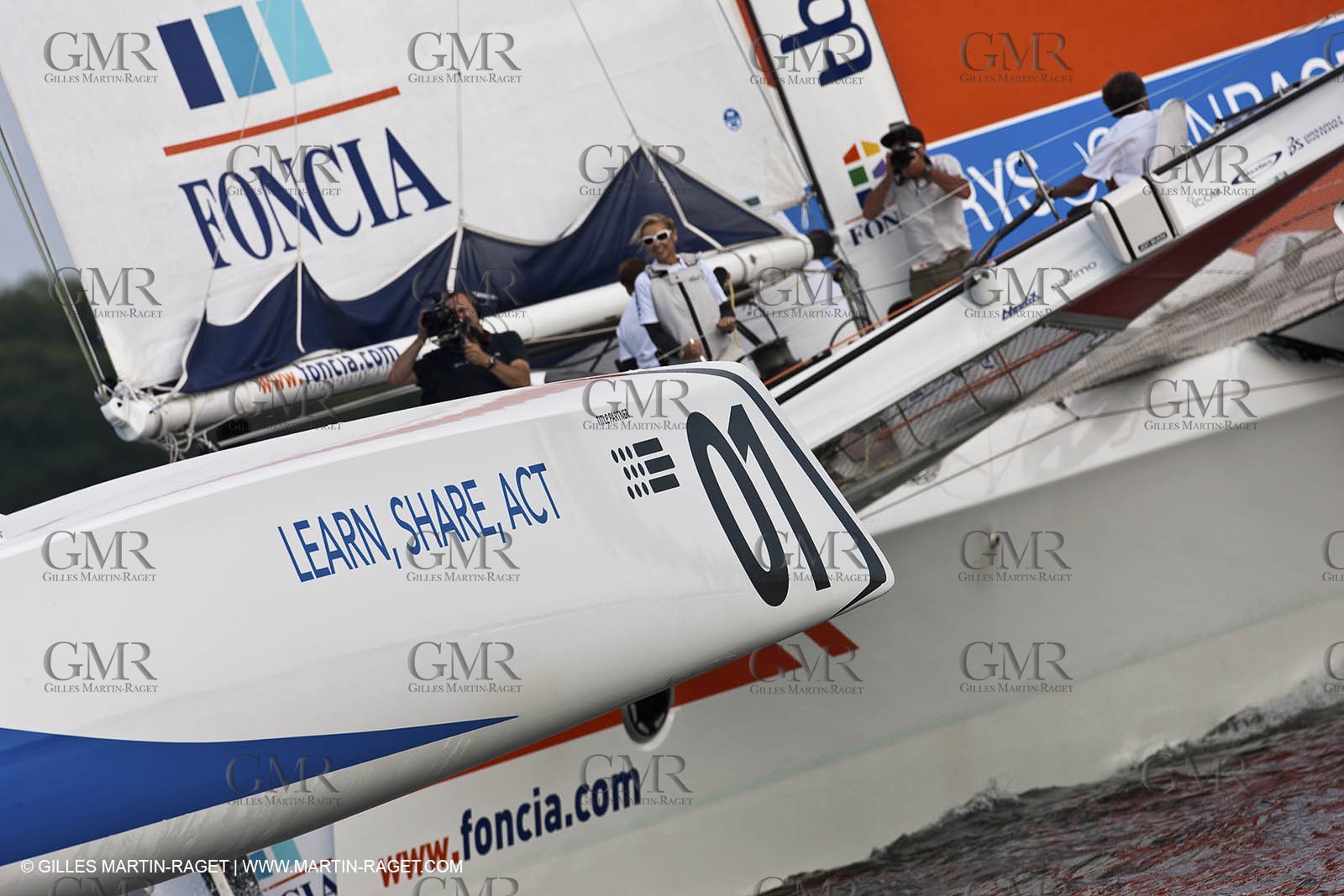 02 07 2012 - Newport (RI) -start of the Krys Ocean Race pre-event sailed between Newport and New York