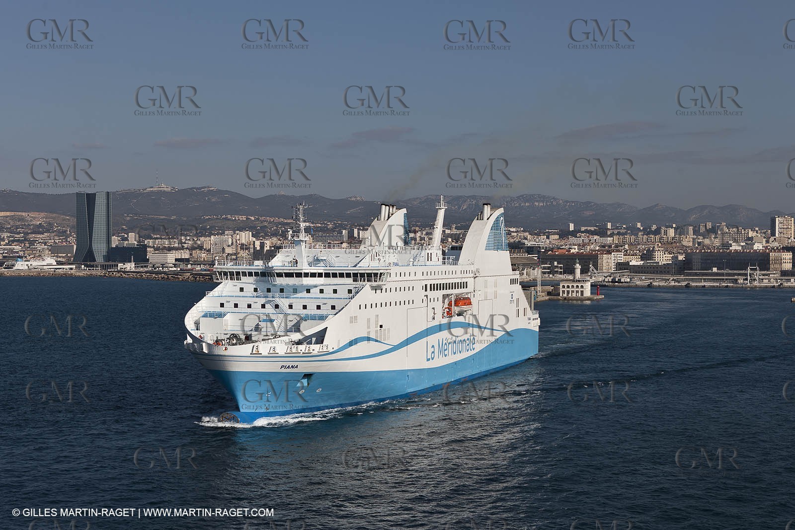 14 01 2012 - Marseille (FRA,13) - La Meridionale shipping company - the Piana off Marseille and the Calanques