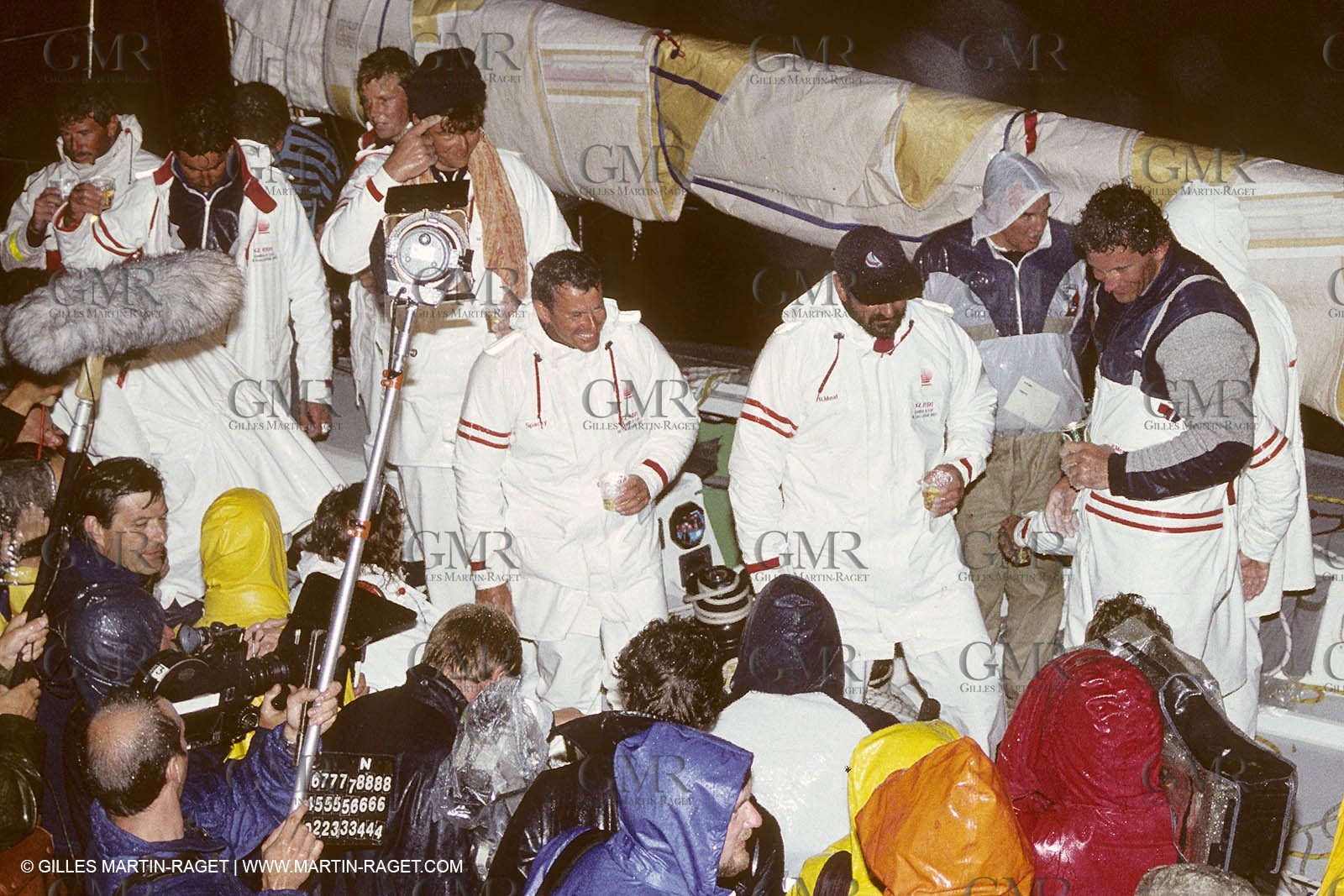 Aout 1987 - Cowes (UK, IOW) - Champagne Mumm Admiral's Cup - New Zealand Team