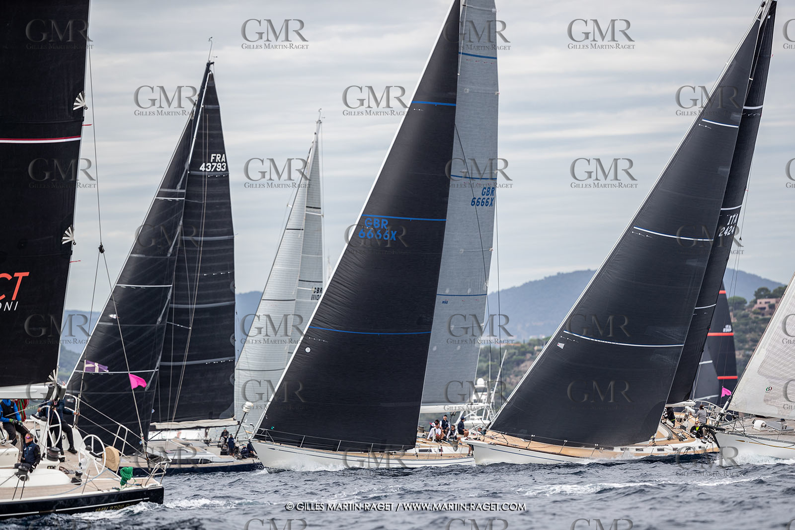 30 09 2024, Saint-Tropez (FRA), Les Voiles de Saint-Tropez 2024, Race Day 1