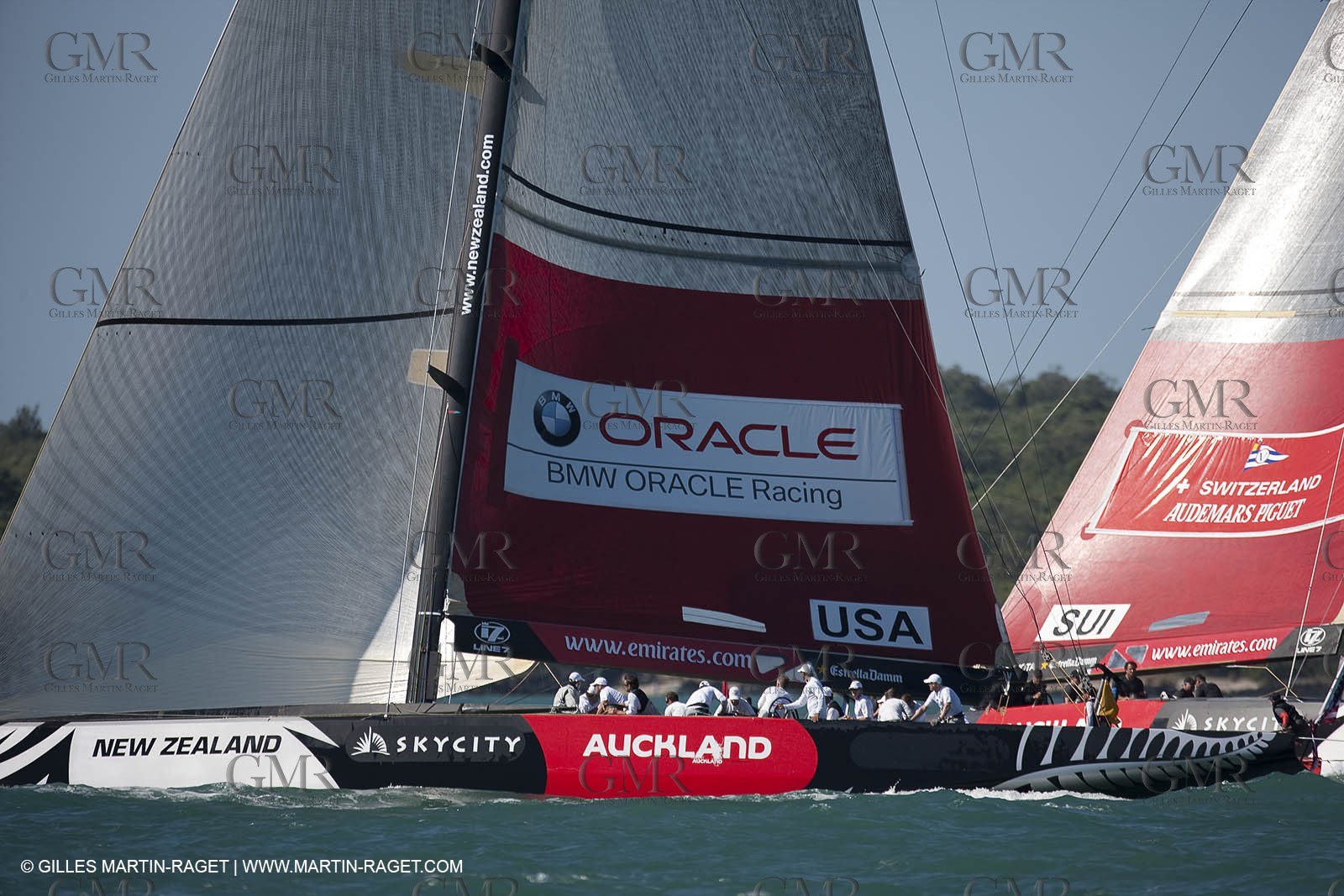 08 02 2009 - Auckland (NZL) -  Louis Vuitton Pacific Series -  Racing Day 8 - Round Robin 2