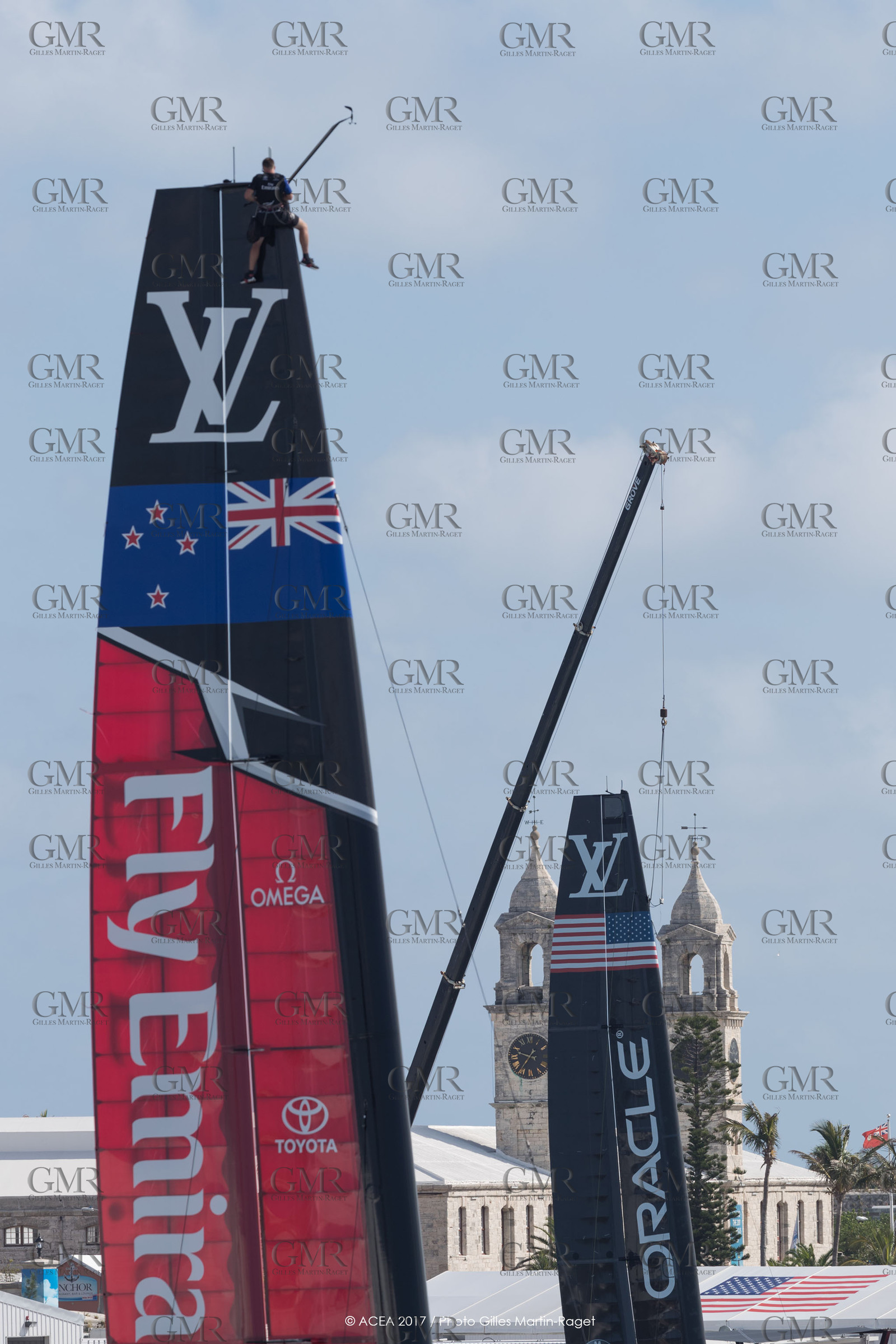 18 06 2017 - Bermuda (BDA) - 35th America's Cup 2017 - 35th America's Cup Match Presented by Louis Vuitton