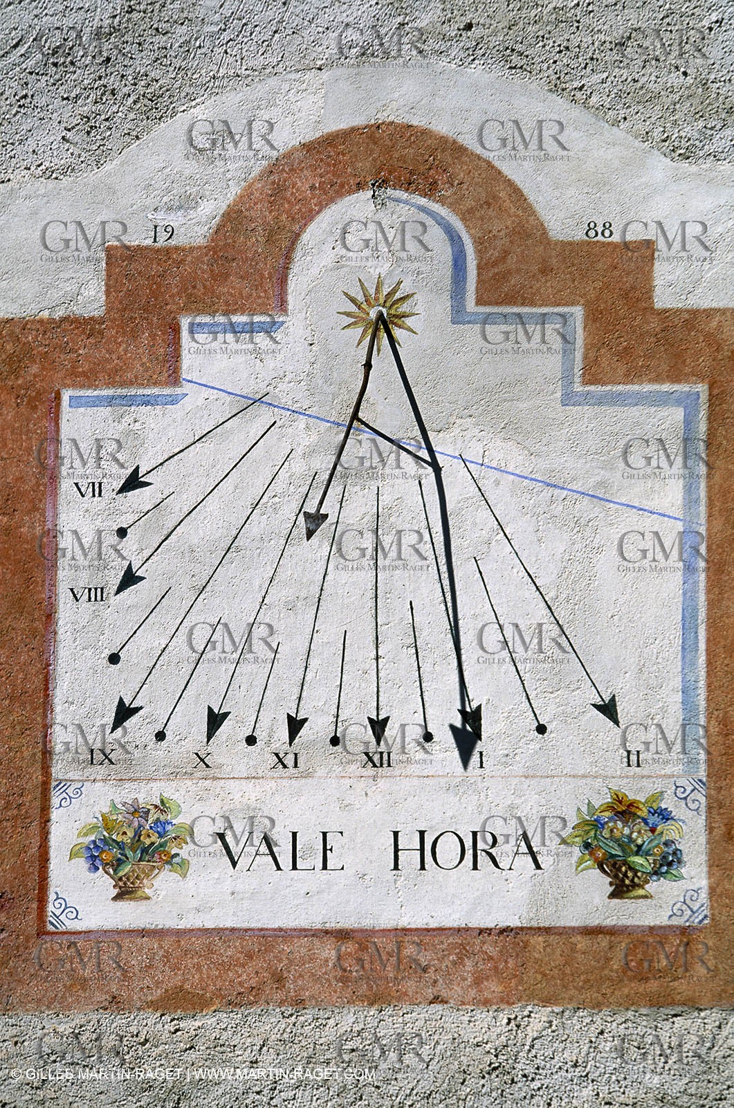 France - Southern Alps - Solar clocks