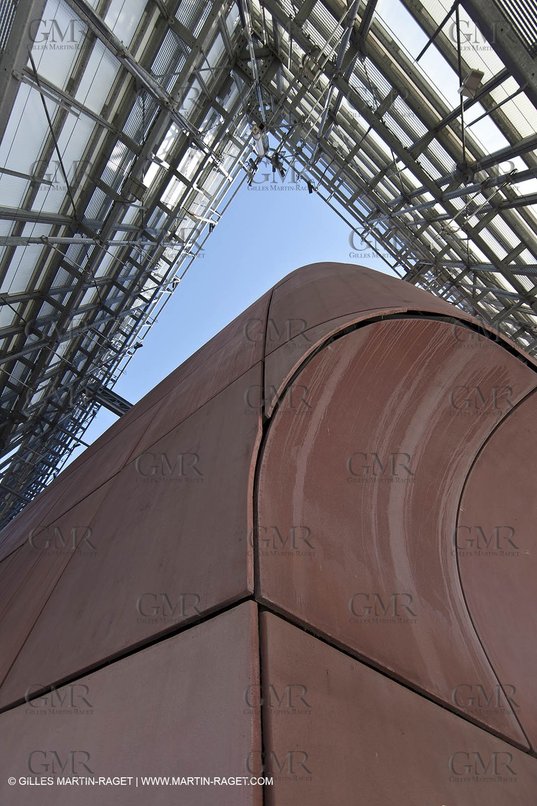 09 06 2012 - Marseille (FRA,13) - Euromeditérranée neighborood - Departemental archives Builgin Gaston Deferre